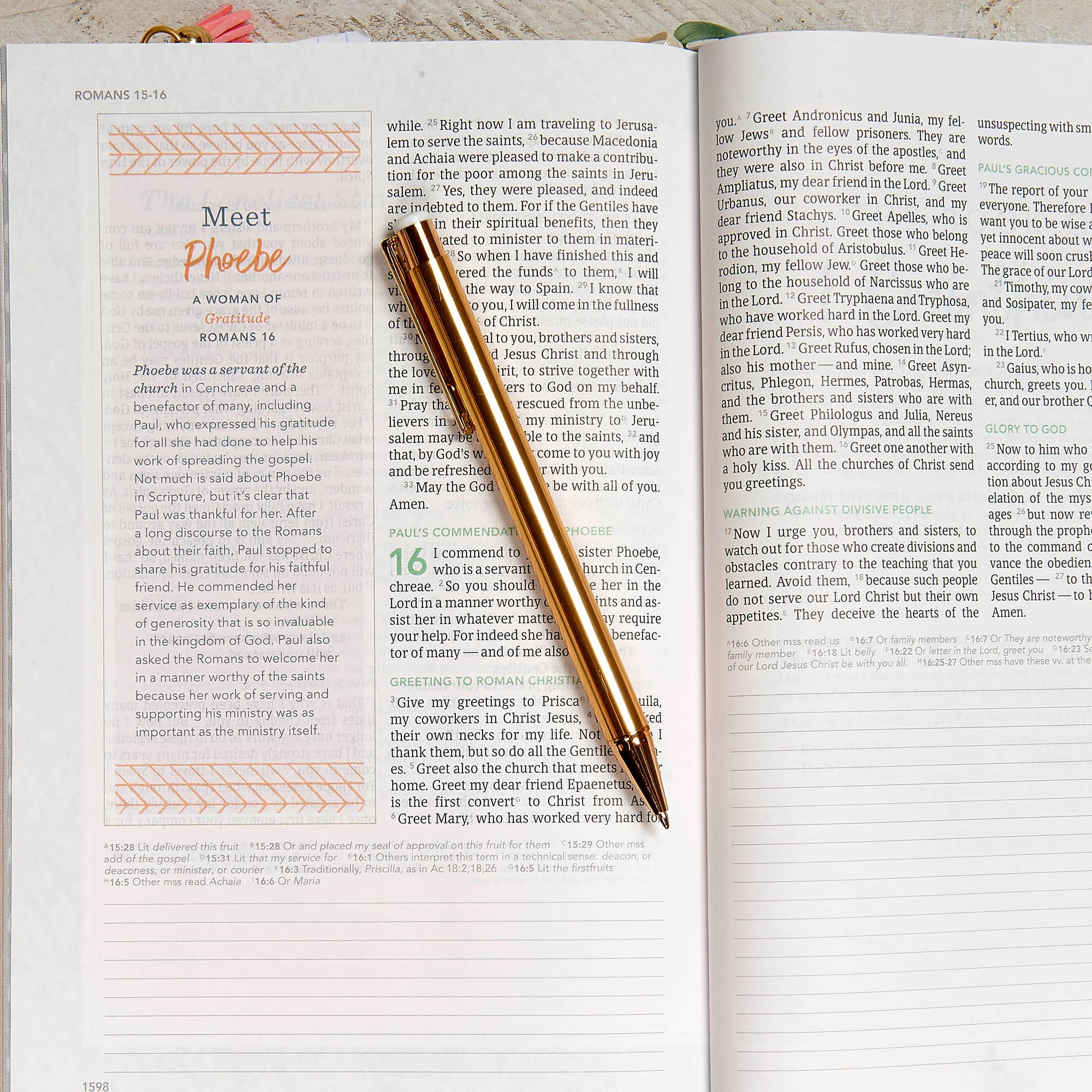 slide 6 of 10 for CSB (in)courage Devotional Bible, Gray Hardcover