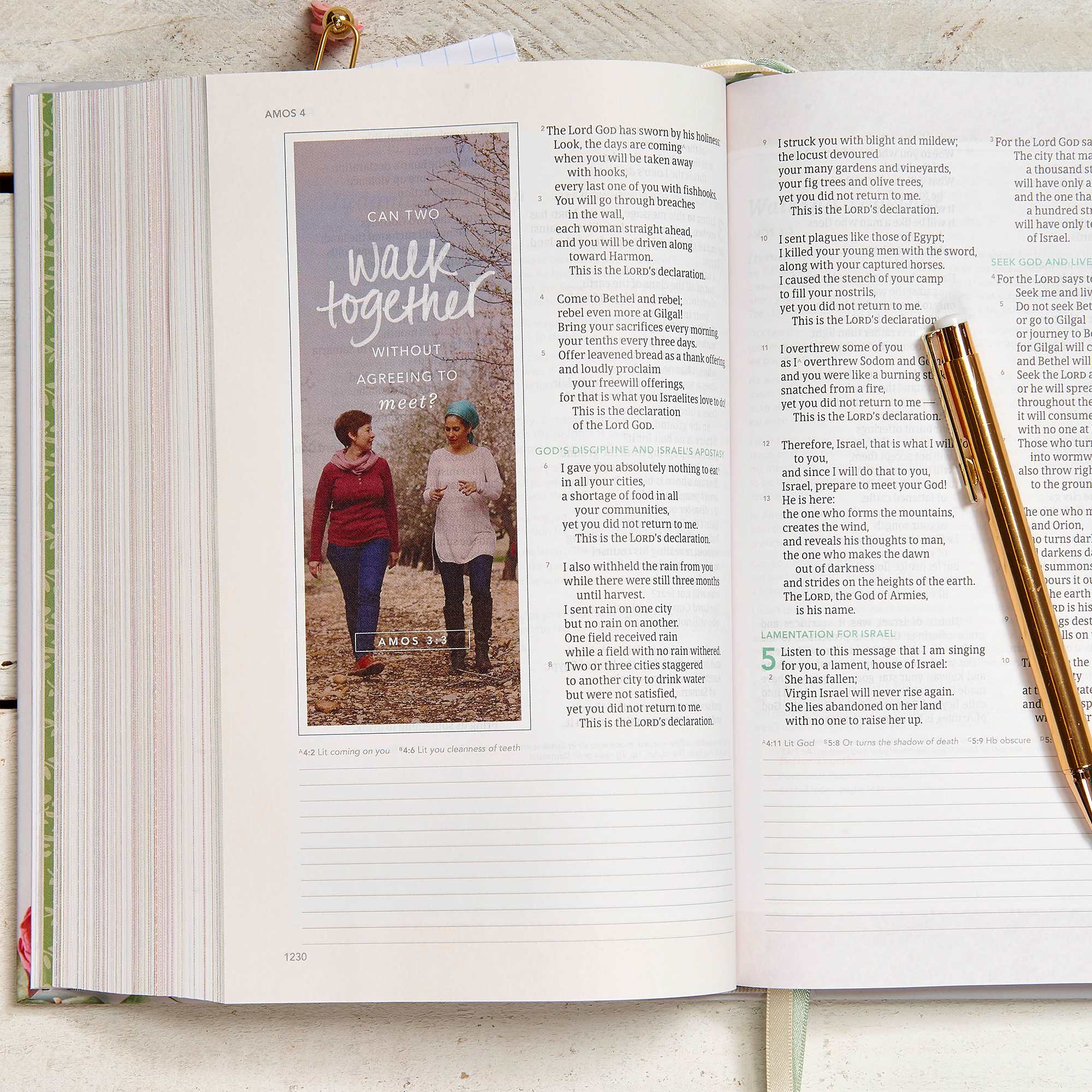 slide 7 of 10 for CSB (in)courage Devotional Bible, Gray Hardcover