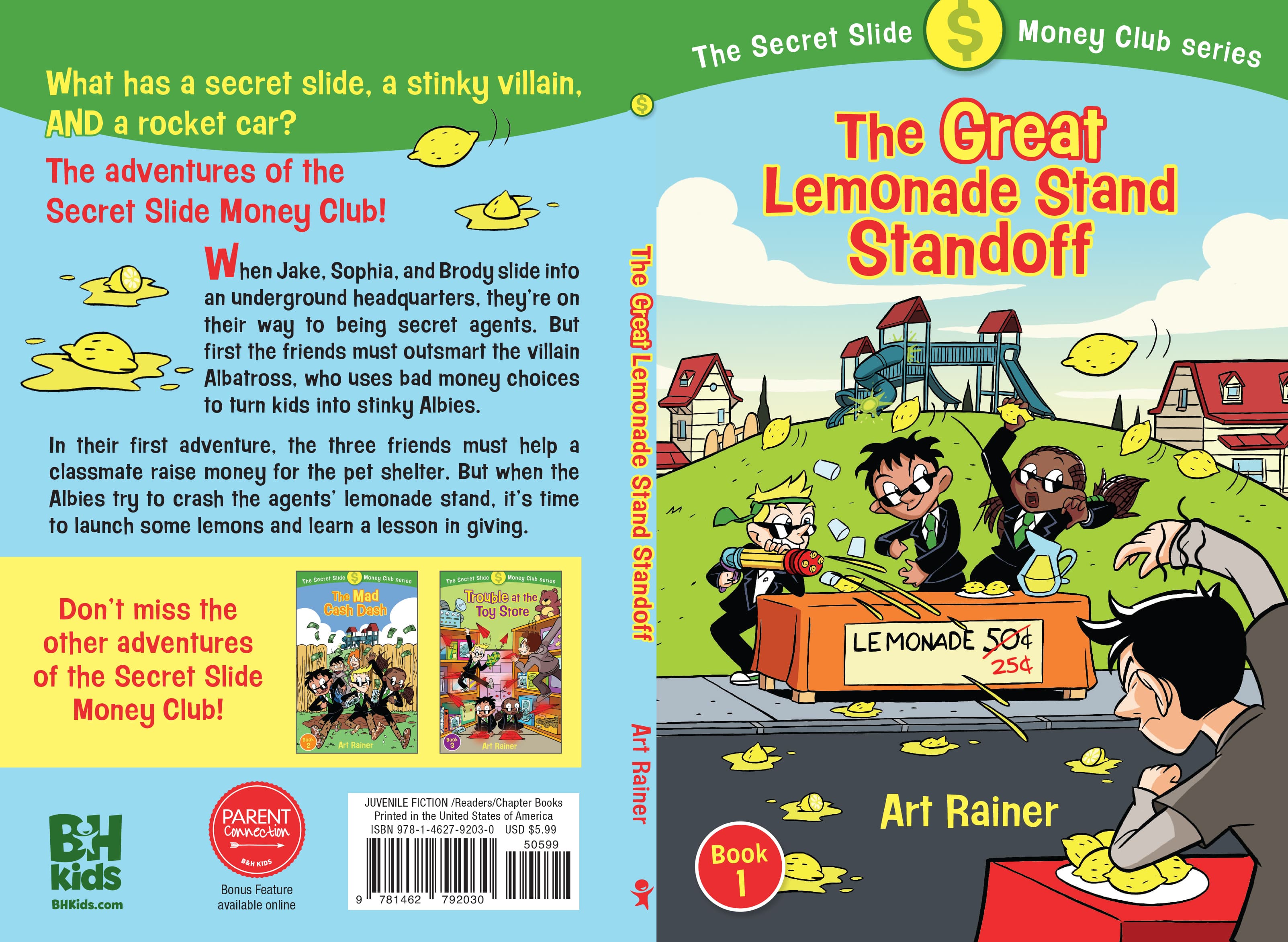 slide 2 of 2 for The Great Lemonade Stand Standoff (The Secret Slide Money Club, Book 1)