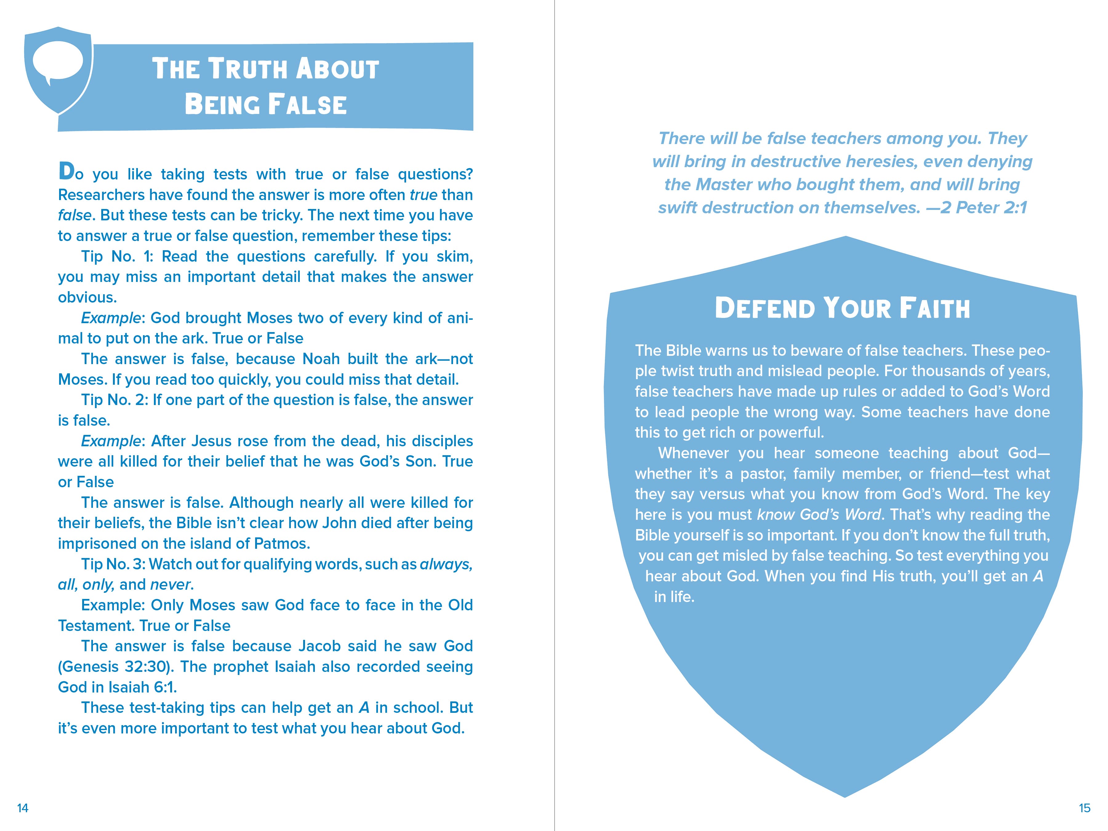 slide 3 of 4 for Defend Your Faith