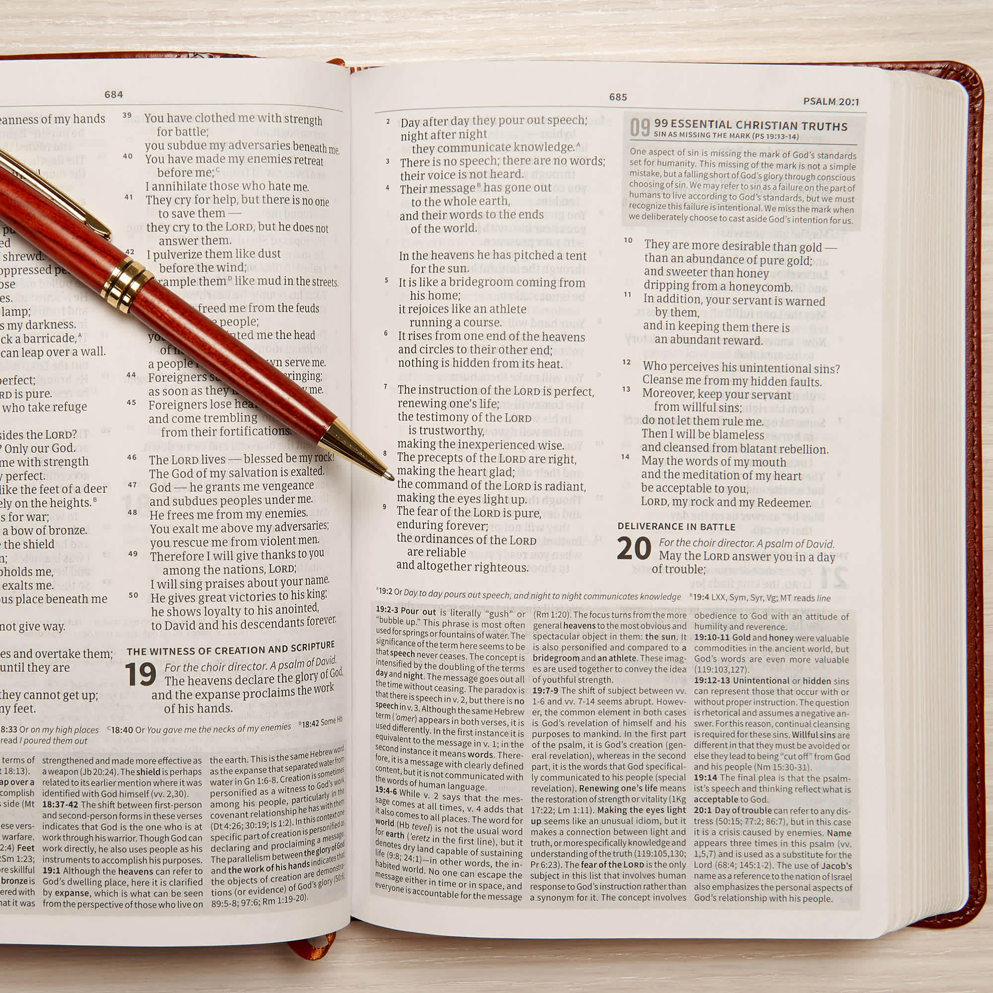 slide 7 of 10 for CSB Everyday Study Bible, British Tan LeatherTouch