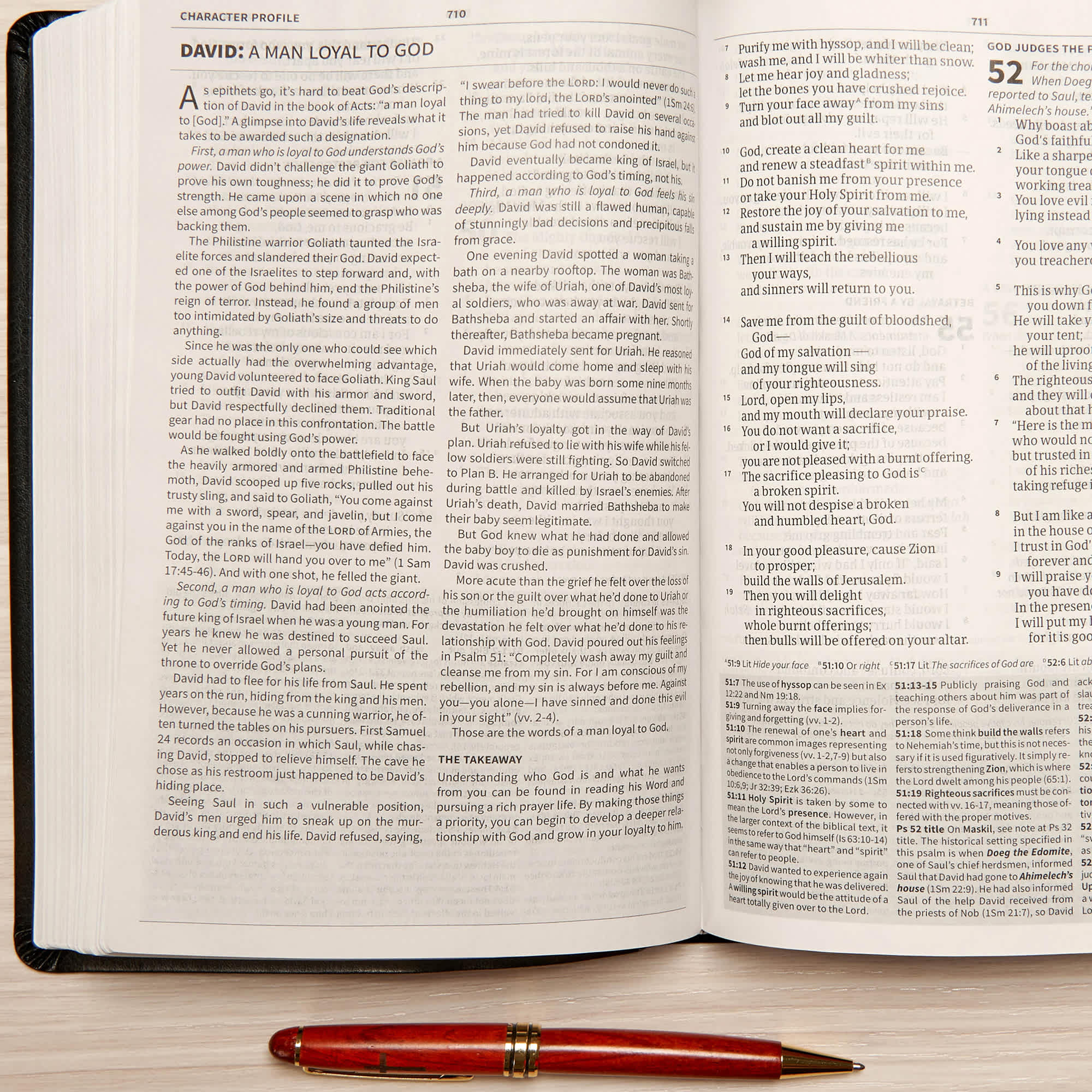 slide 5 of 9 for CSB Everyday Study Bible, Black LeatherTouch