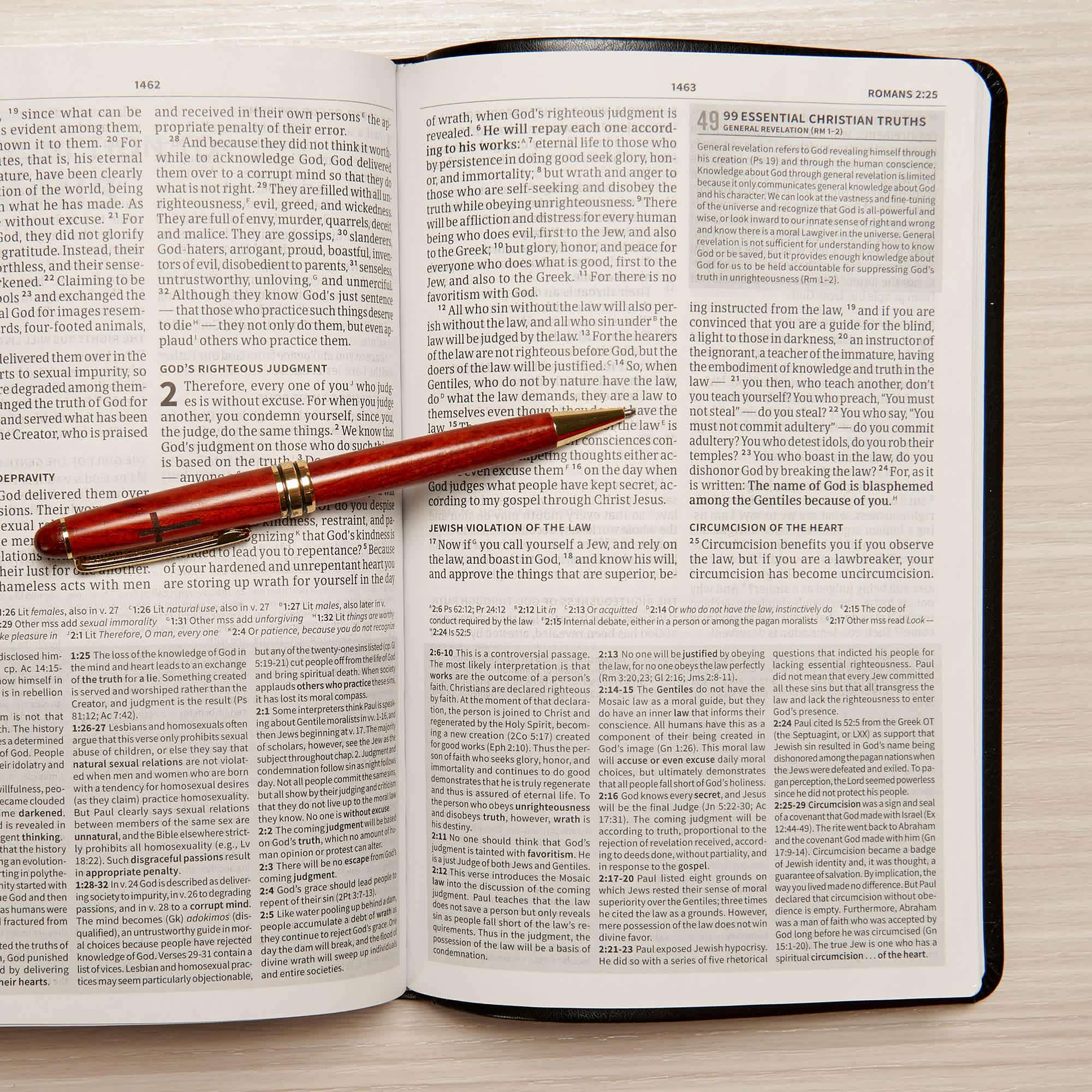 slide 7 of 9 for CSB Everyday Study Bible, Black LeatherTouch