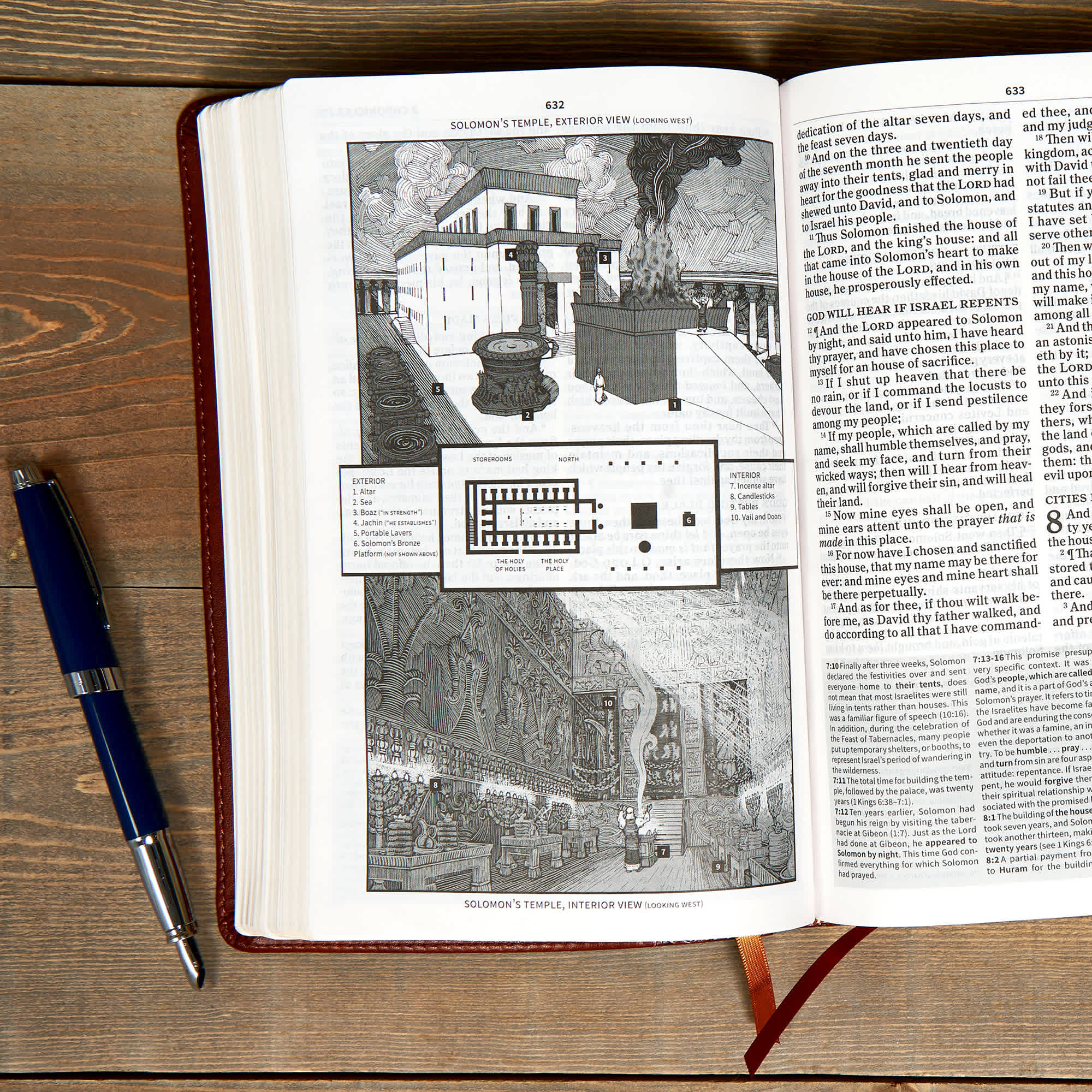 slide 7 of 10 for KJV Everyday Study Bible, British Tan LeatherTouch