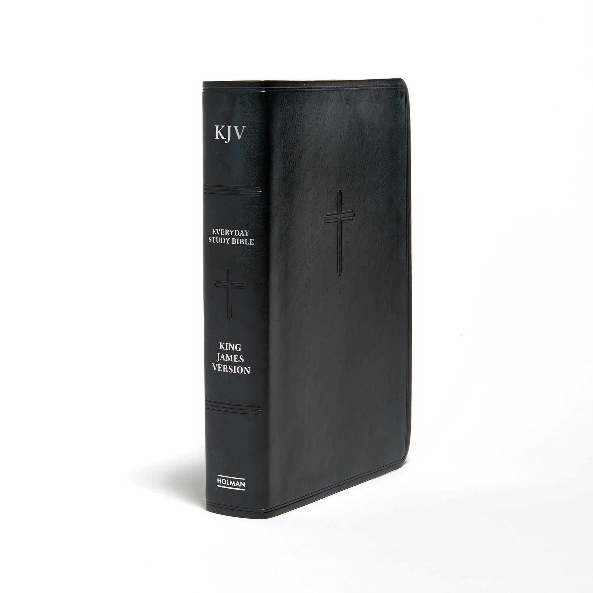 slide 3 of 11 for KJV Everyday Study Bible, Black LeatherTouch