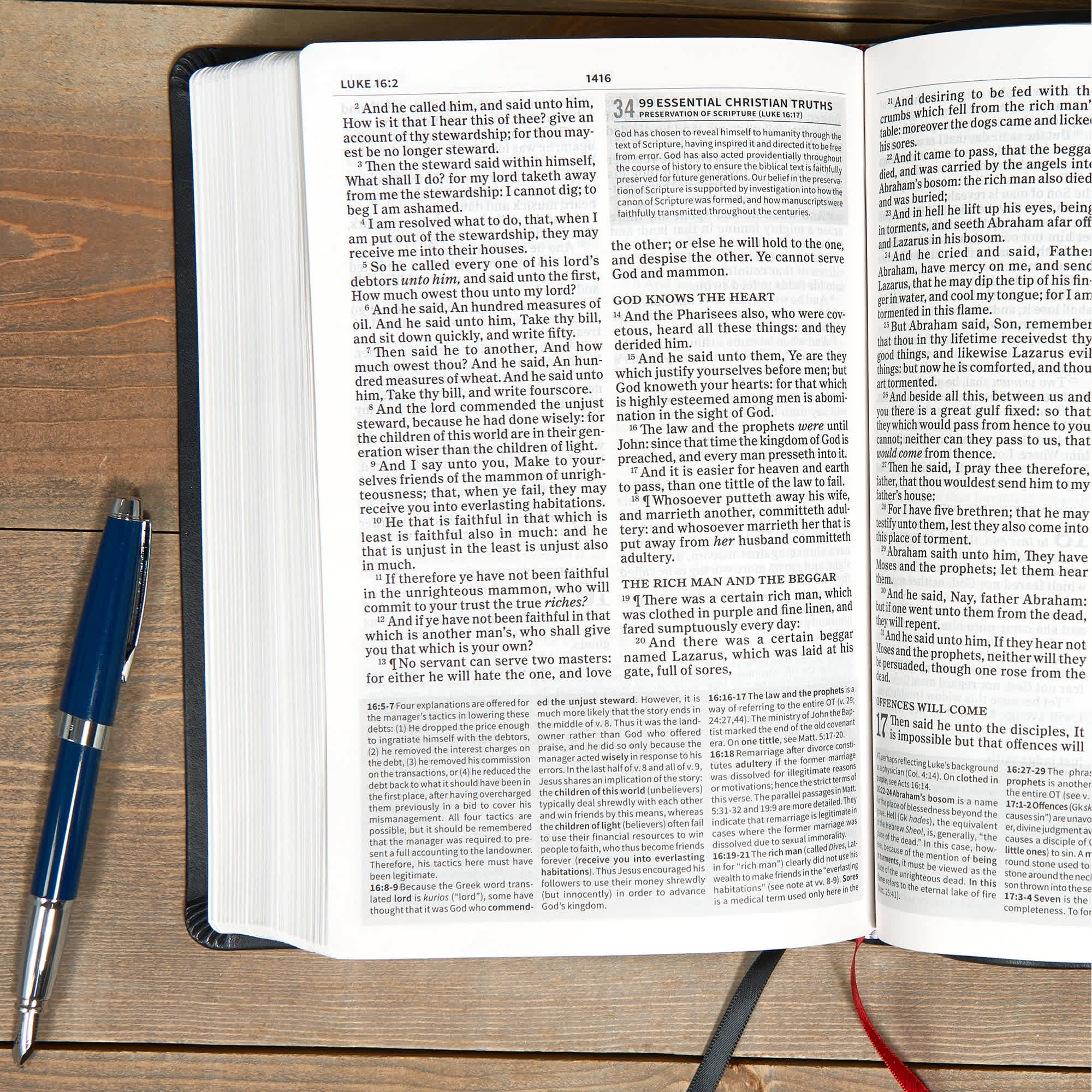 slide 7 of 11 for KJV Everyday Study Bible, Black LeatherTouch