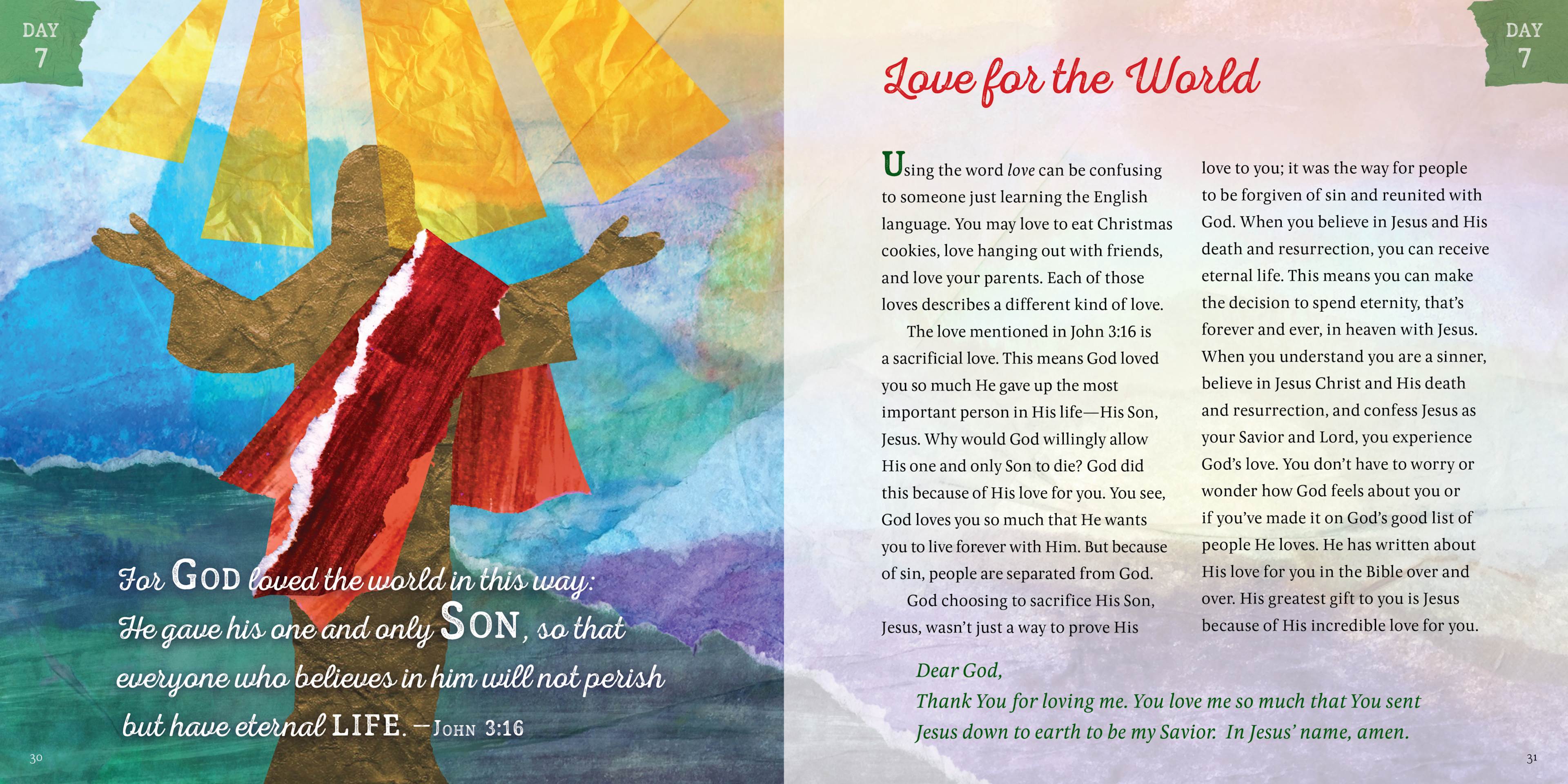 slide 3 of 5 for The Way to the Manger