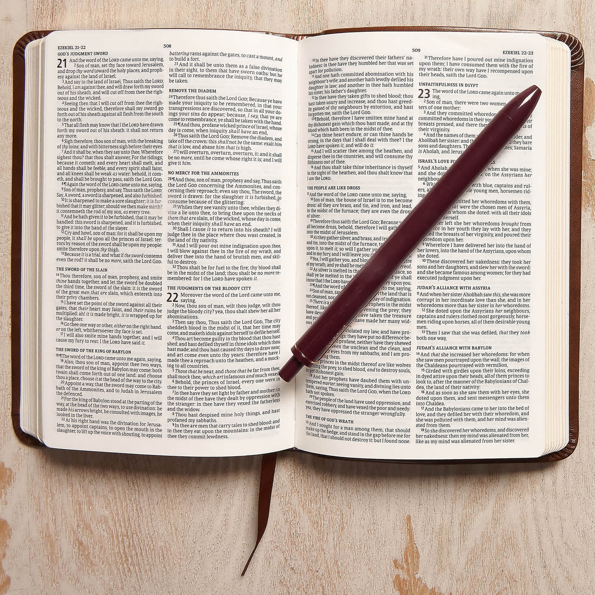 slide 3 of 6 for CSB Compact Bible, Value Edition, Brown LeatherTouch