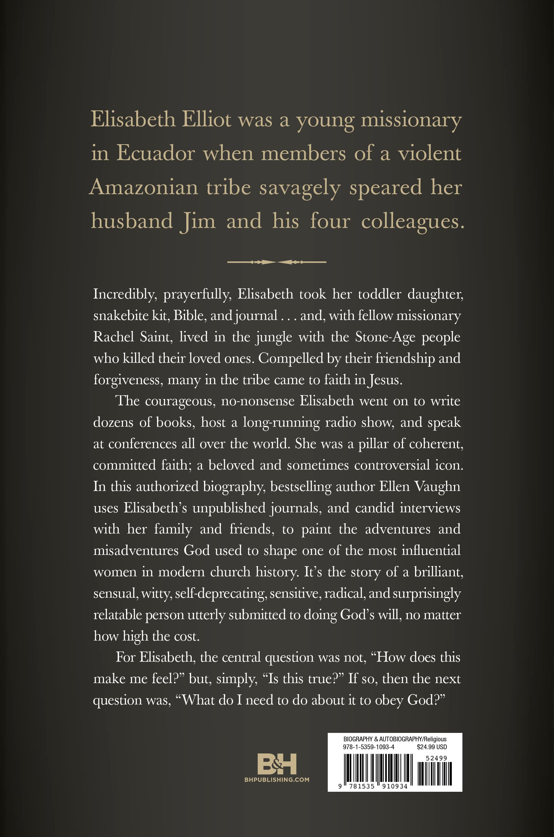 slide 2 of 2 for Becoming Elisabeth Elliot