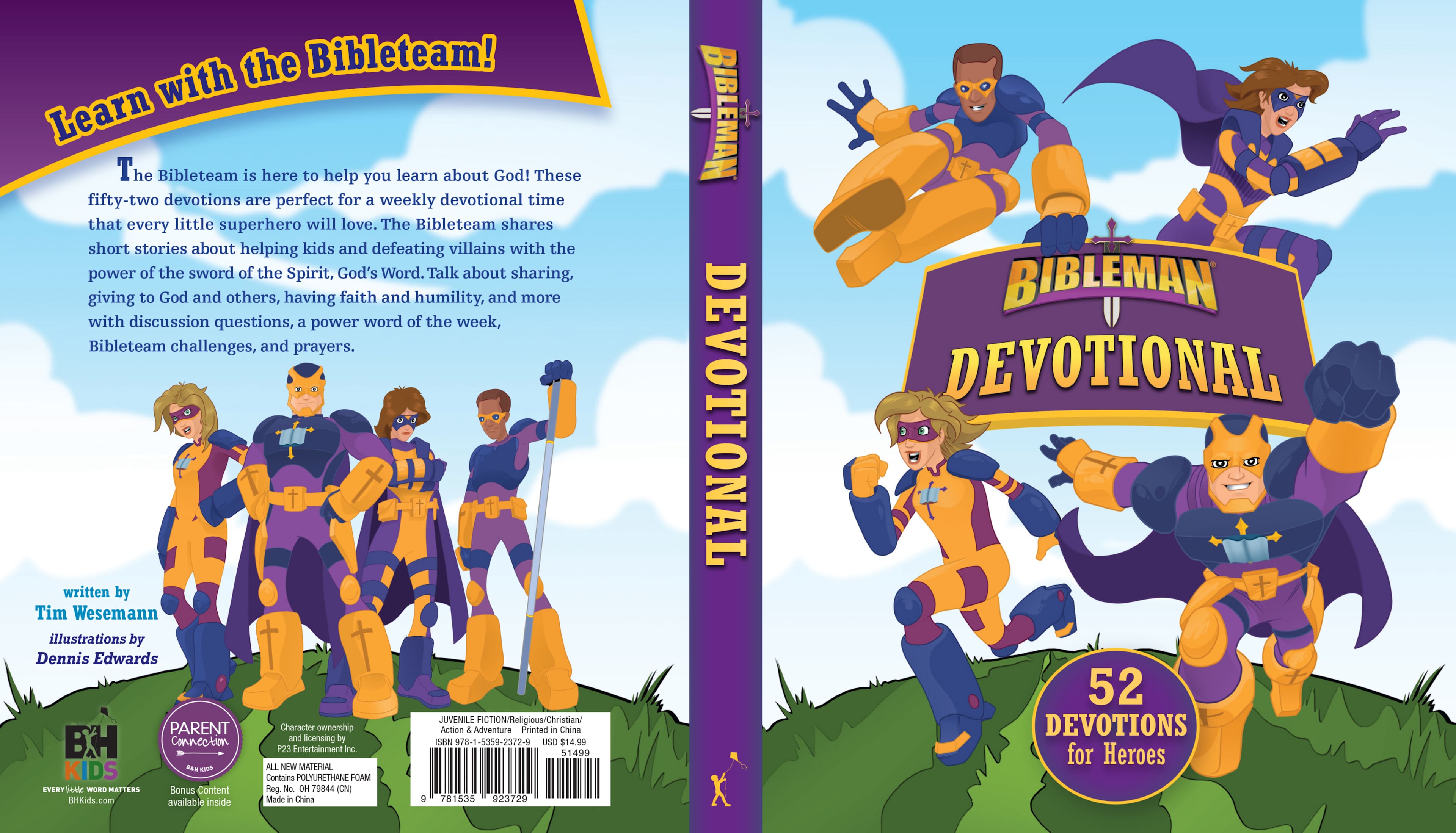 slide 2 of 4 for Bibleman Devotional