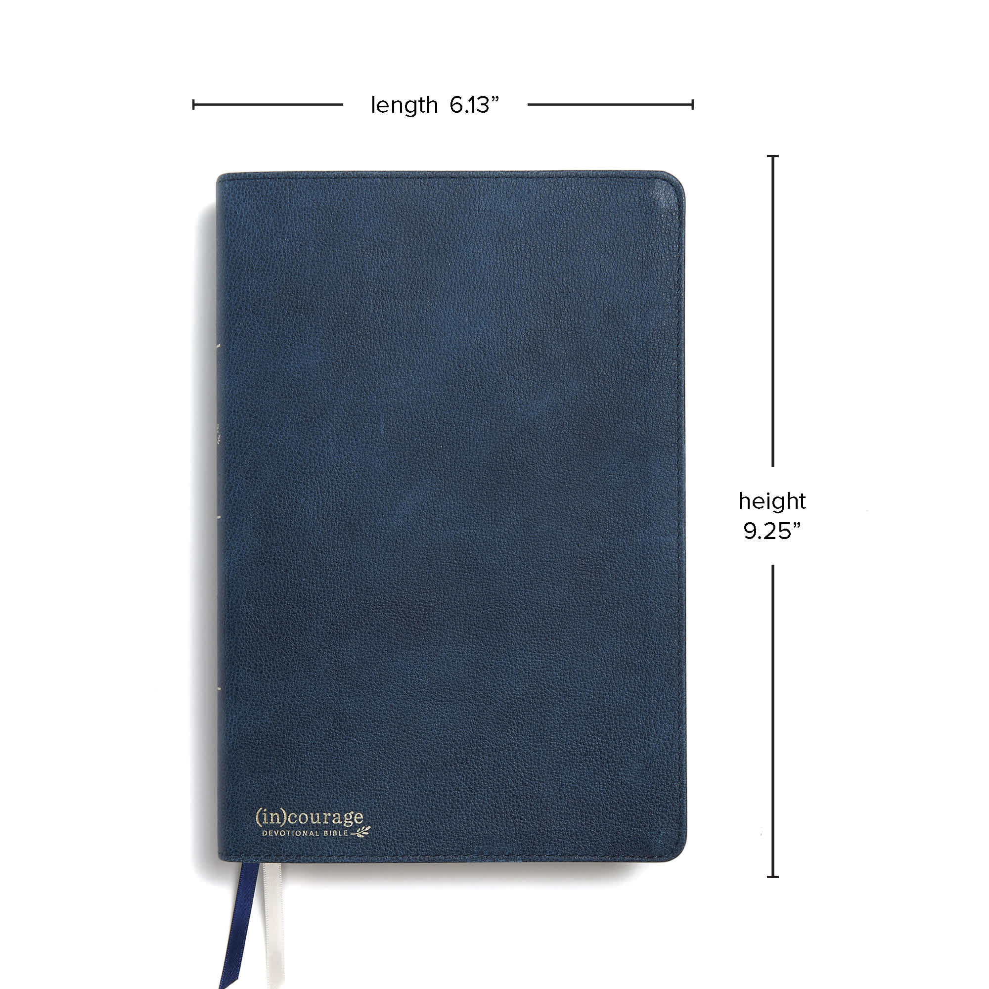 slide 8 of 9 for CSB (in)courage Devotional Bible, Navy Genuine Leather