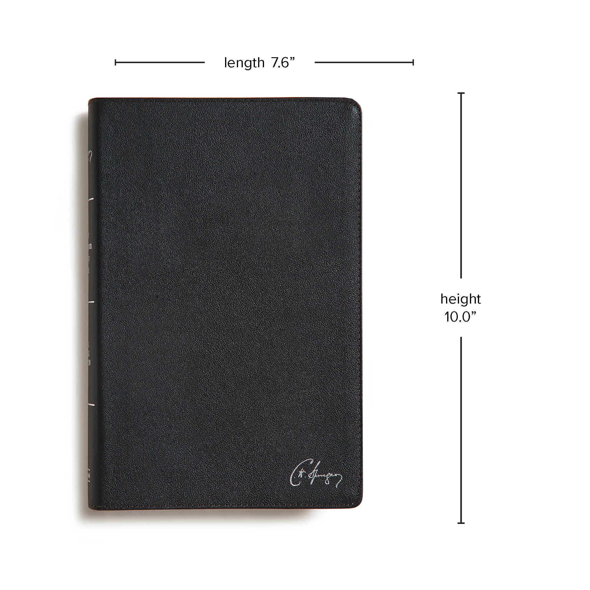 slide 8 of 11 for KJV Spurgeon Study Bible, Black Genuine Leather