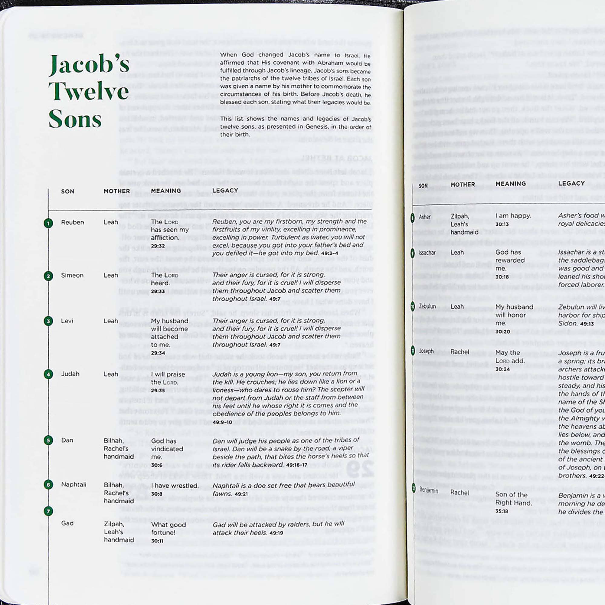 slide 5 of 10 for CSB He Reads Truth Bible, Brown Genuine Leather Indexed