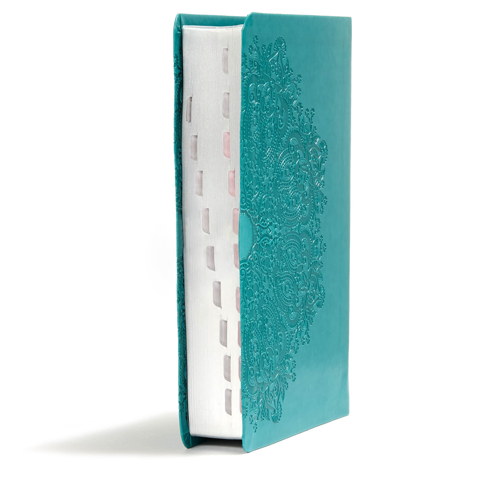 slide 3 of 5 for KJV Large Print Personal Size Reference Bible, Teal Leathertouch Indexed