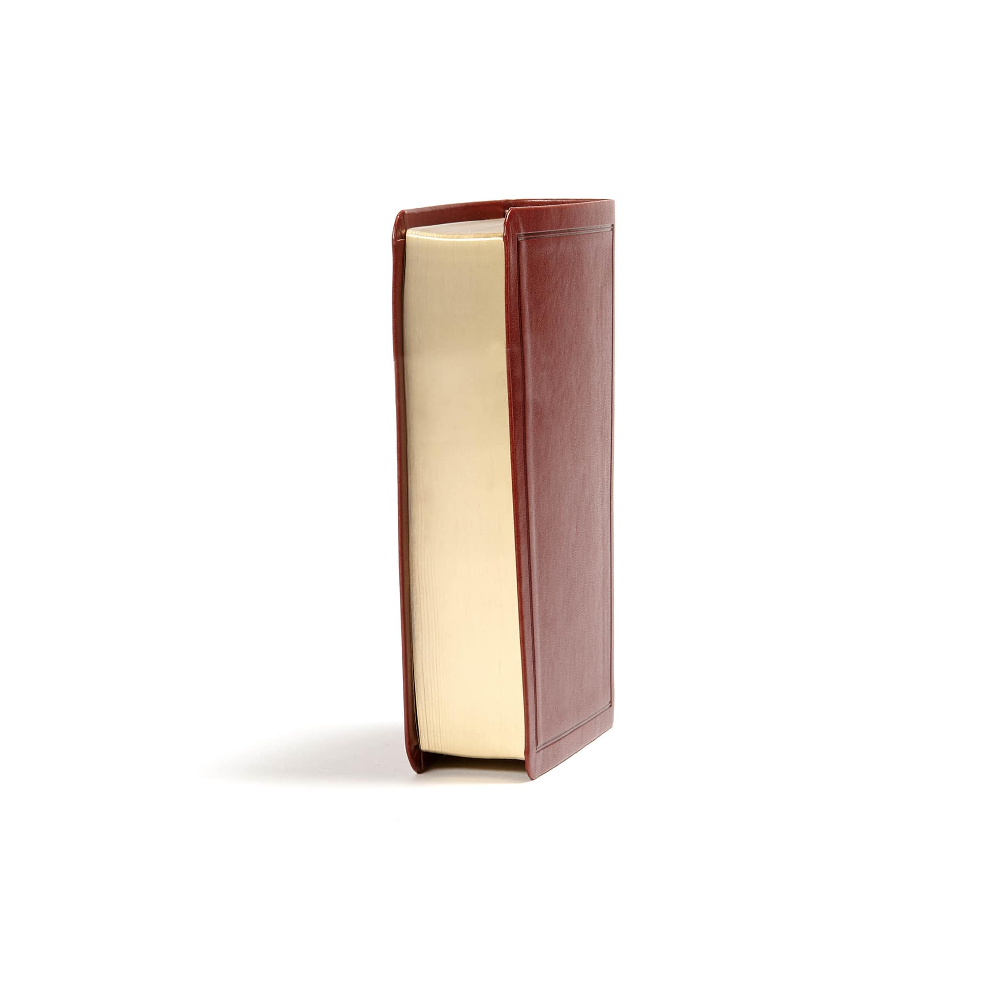 slide 3 of 5 for KJV Large Print Compact Reference Bible, Brown LeatherTouch