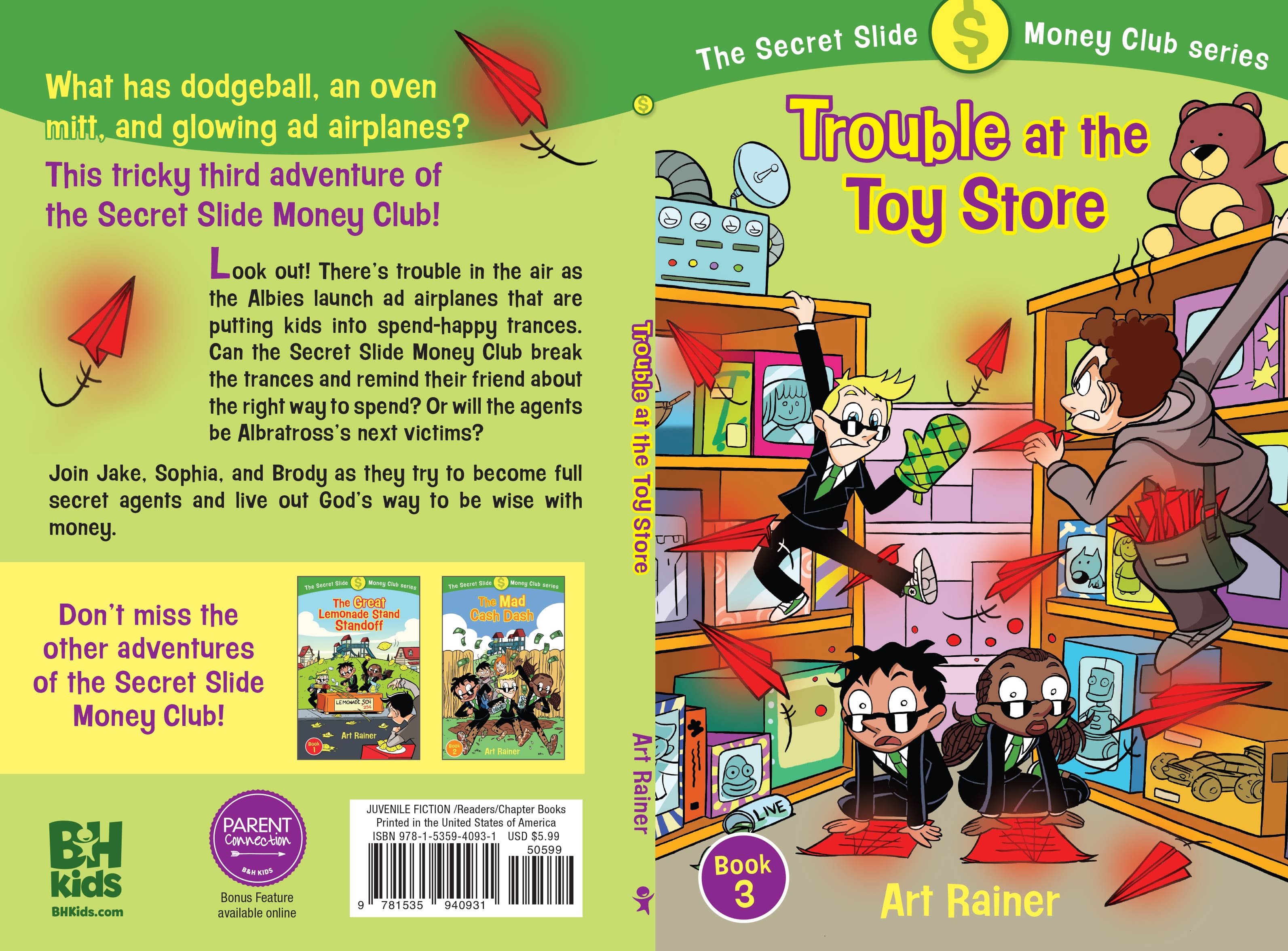 slide 2 of 2 for Trouble at the Toy Store (The Secret Slide Money Club, Book 3)