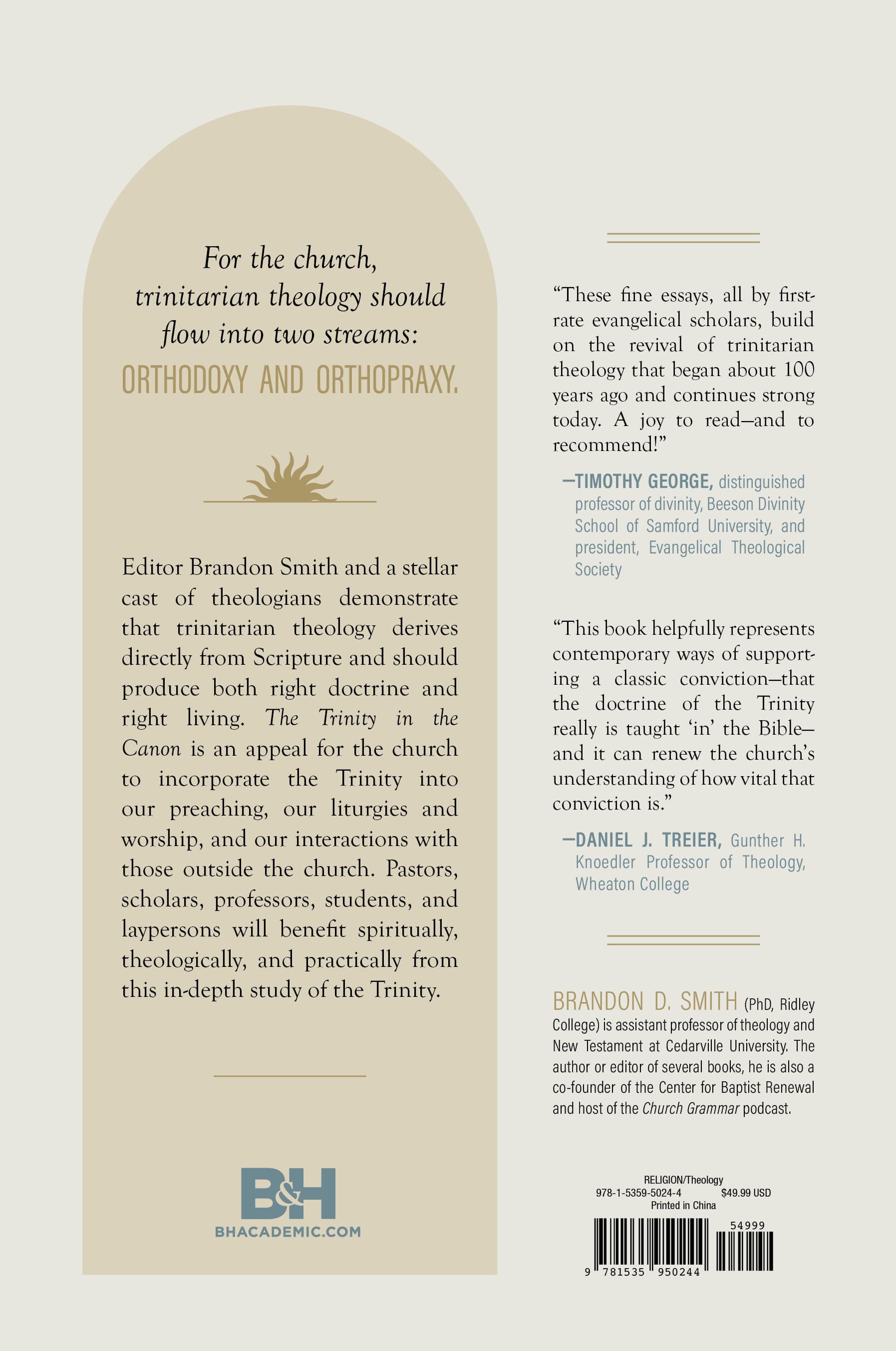 slide 2 of 3 for The Trinity in the Canon