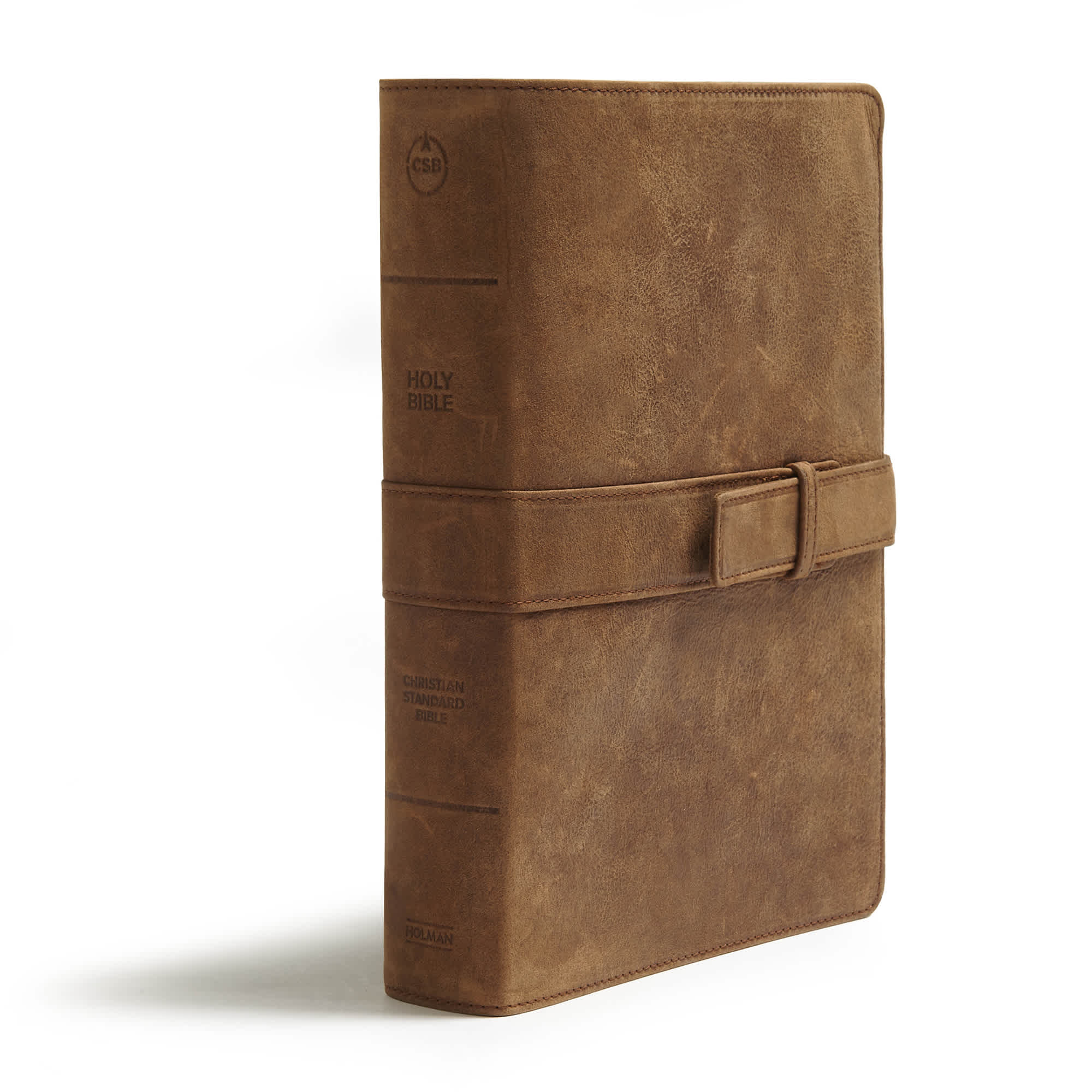 slide 2 of 7 for CSB Legacy Notetaking Bible, Tan Genuine Leather with Strap