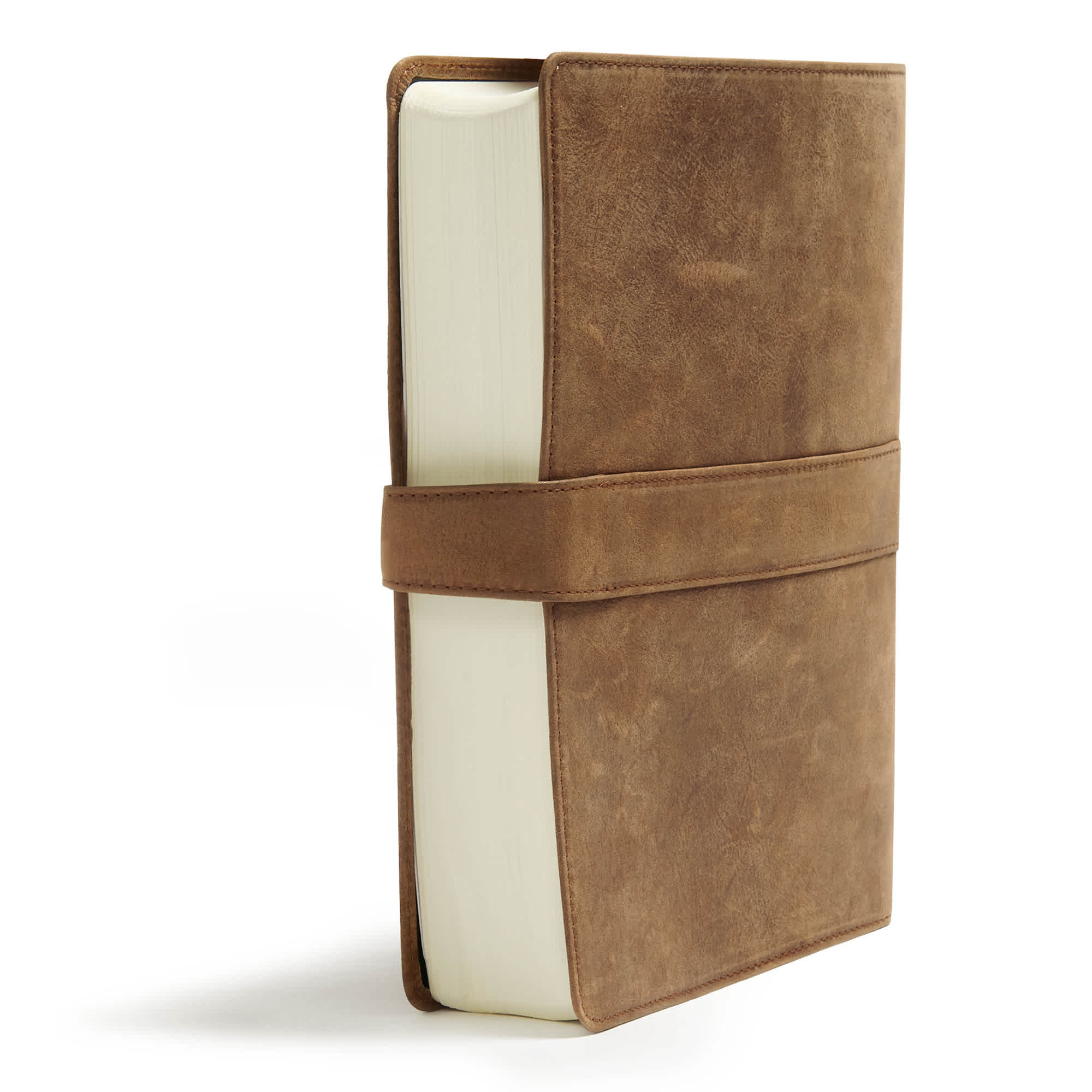 slide 3 of 7 for CSB Legacy Notetaking Bible, Tan Genuine Leather with Strap