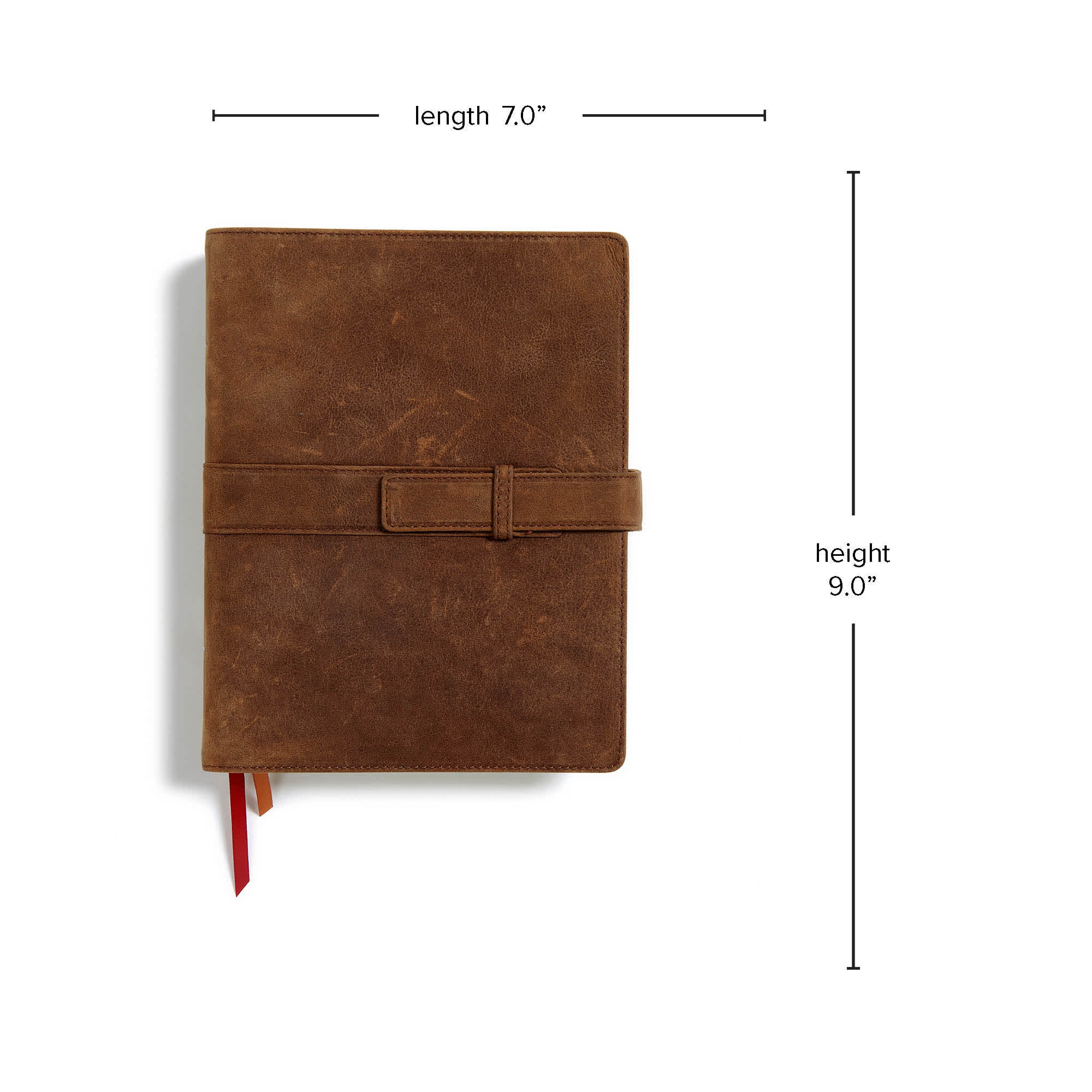 slide 6 of 7 for CSB Legacy Notetaking Bible, Tan Genuine Leather with Strap