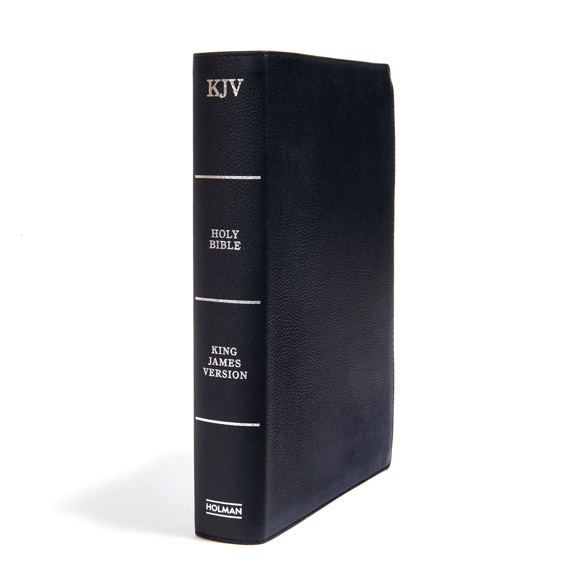 slide 2 of 7 for KJV Super Giant Print Reference Bible, Black Genuine Leather, Indexed