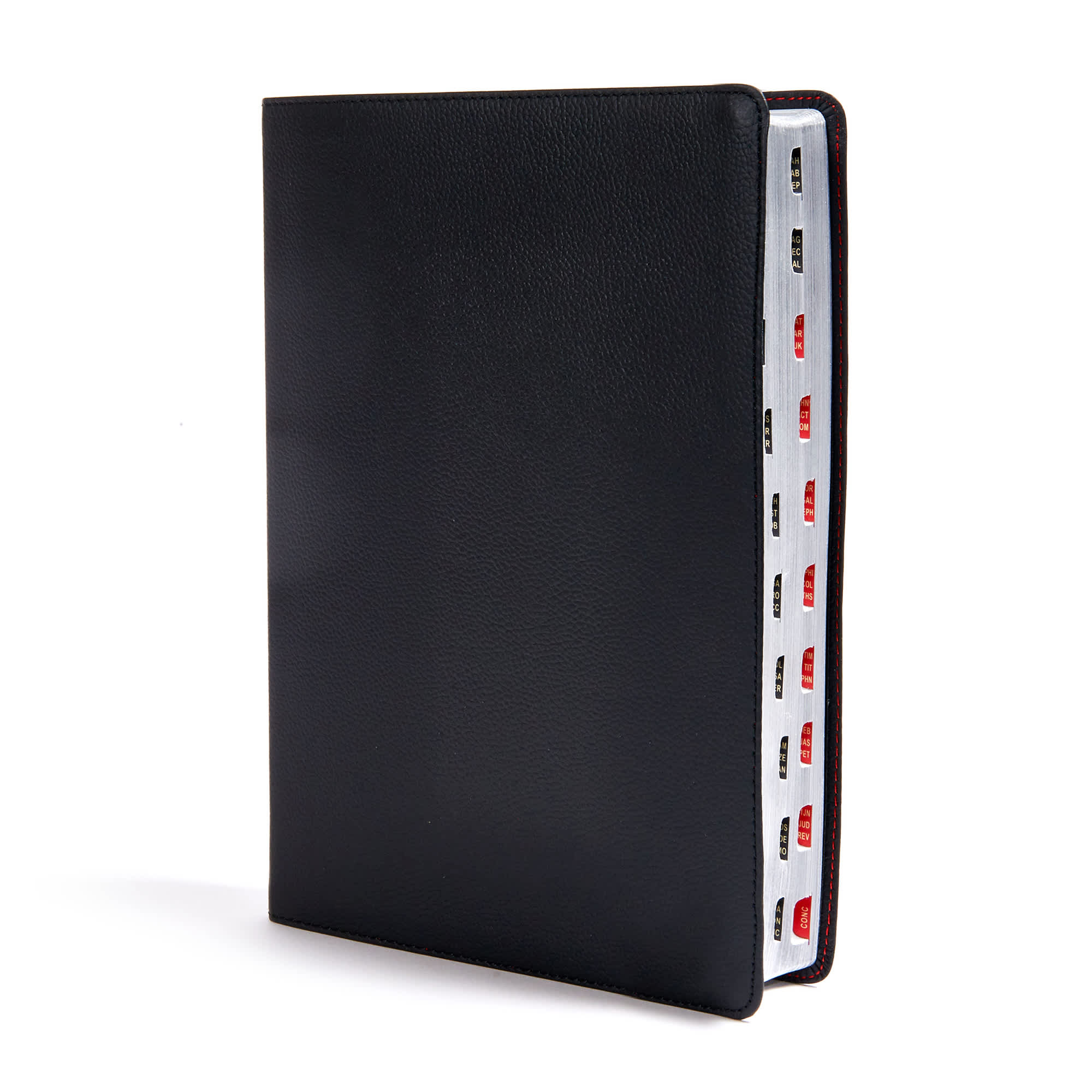 slide 3 of 7 for KJV Super Giant Print Reference Bible, Black Genuine Leather, Indexed