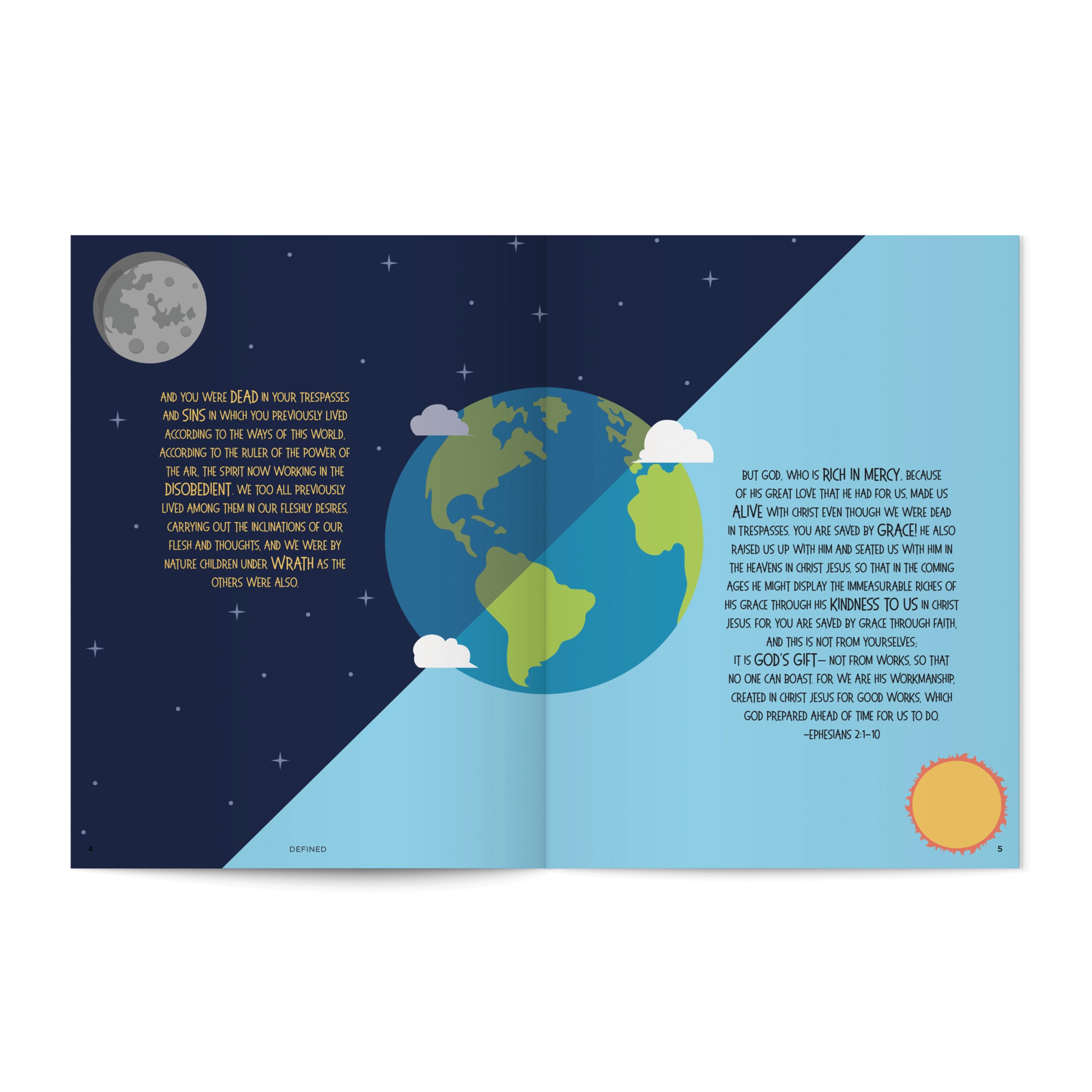 slide 4 of 7 for Defined: Who God Says You Are - Younger Kids Activity Book