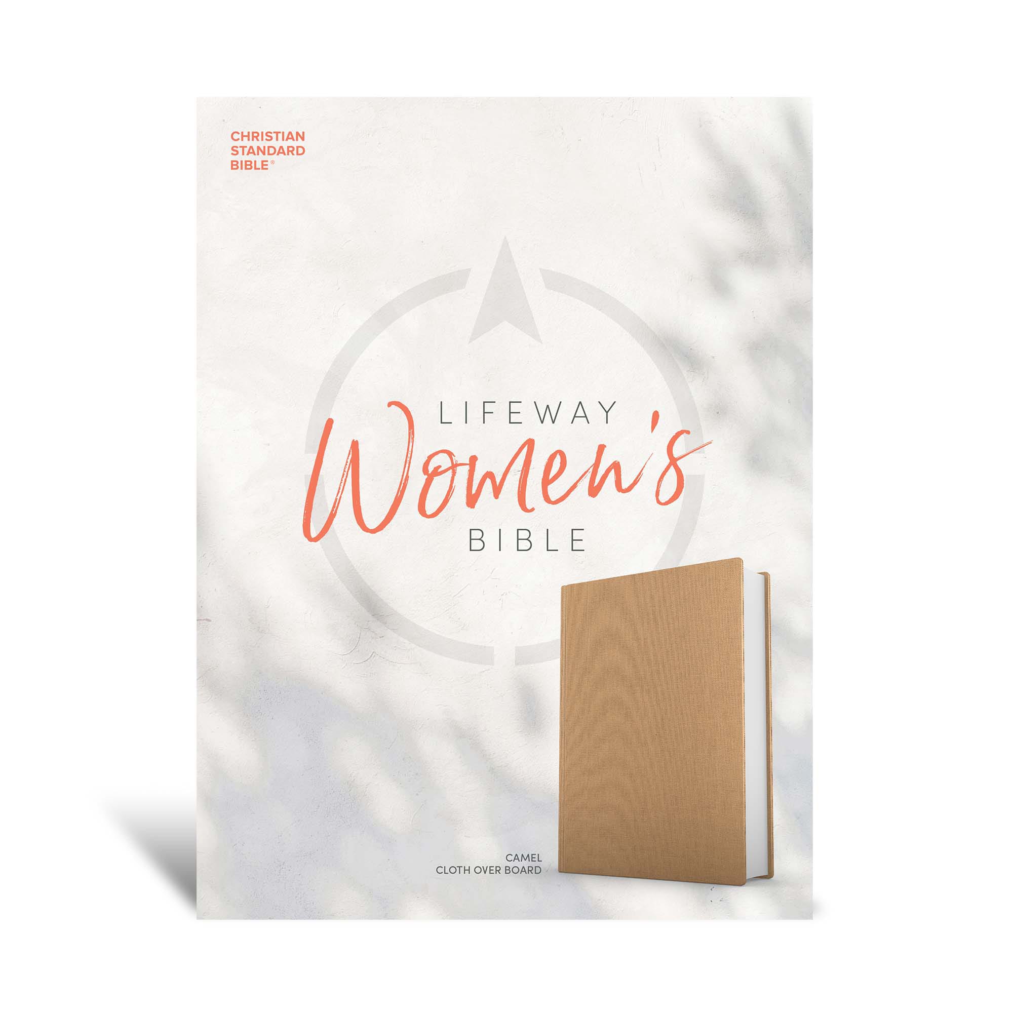 slide 10 of 11 for CSB Lifeway Women's Bible, Camel Cloth Over Board