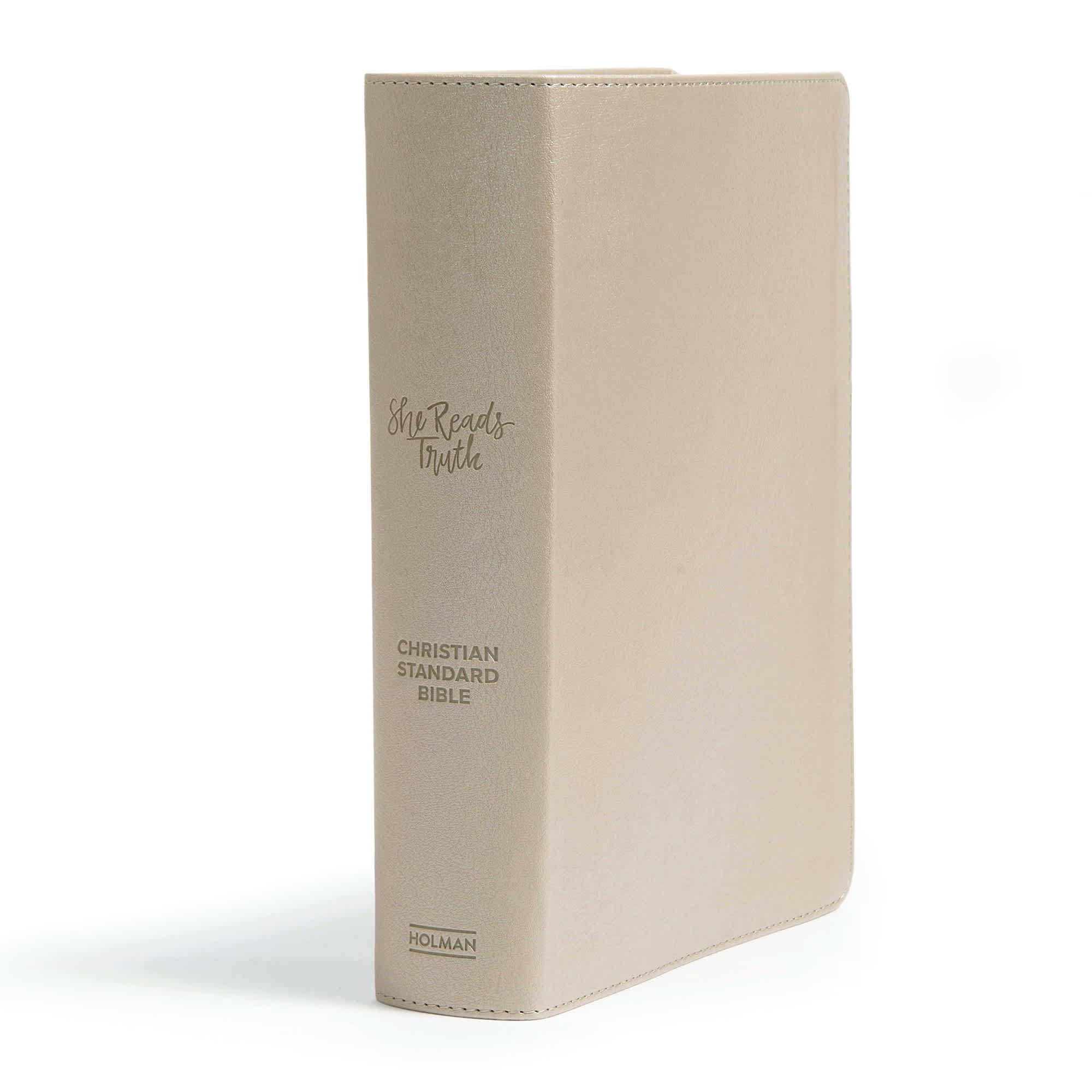 slide 2 of 10 for CSB She Reads Truth Bible, Champagne Gold LeatherTouch, Indexed