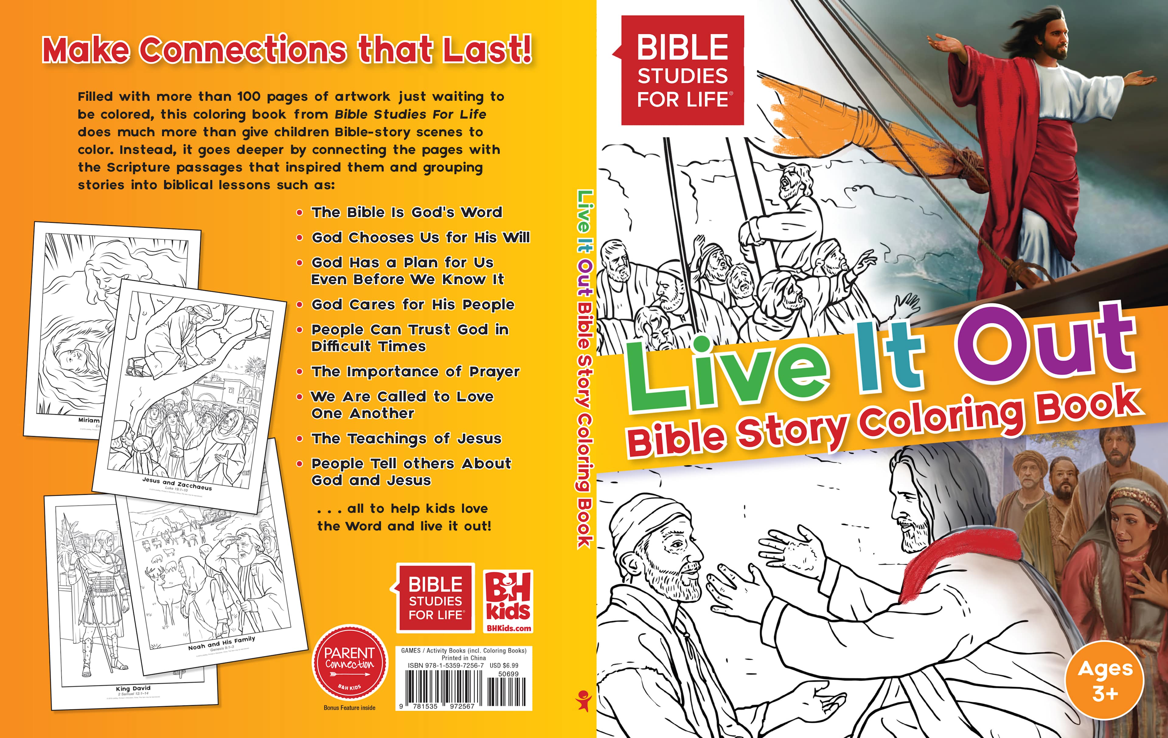 slide 2 of 4 for Live It Out Bible Story Coloring Book