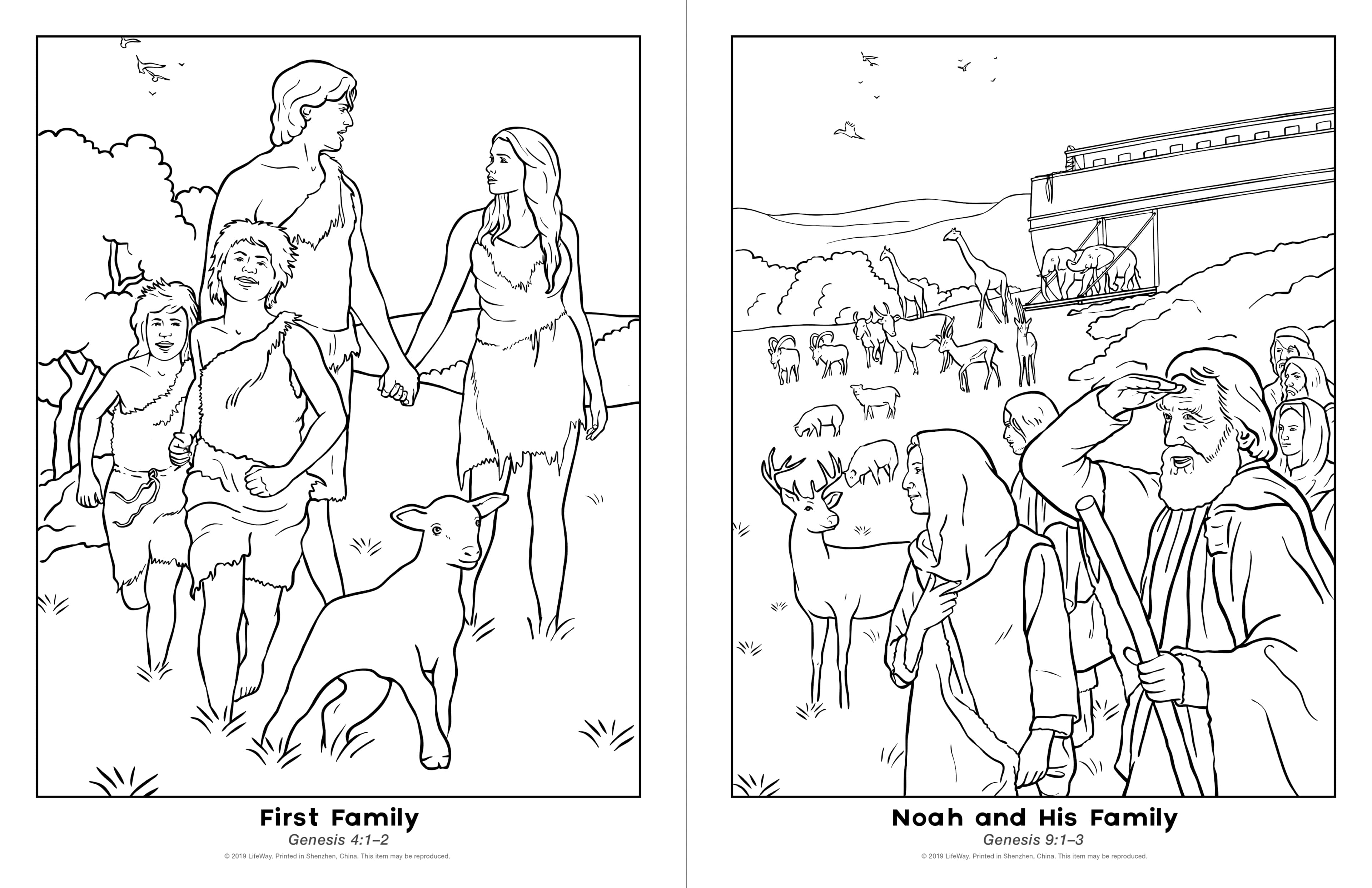 slide 3 of 4 for Live It Out Bible Story Coloring Book