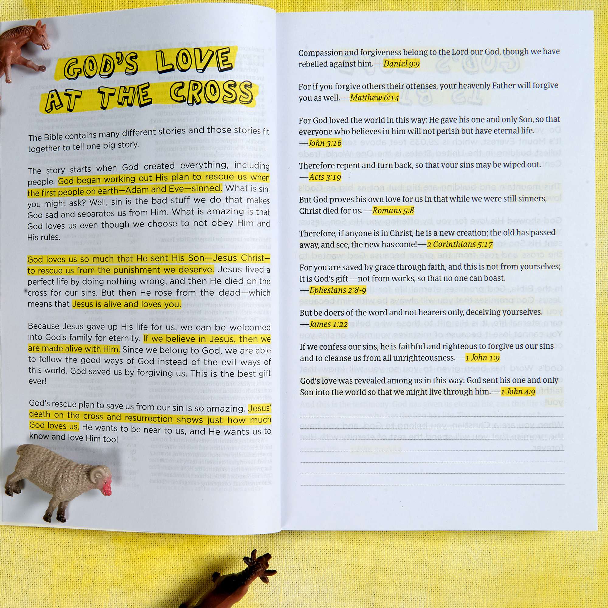 slide 4 of 8 for CSB God Loves You Bible for Kids