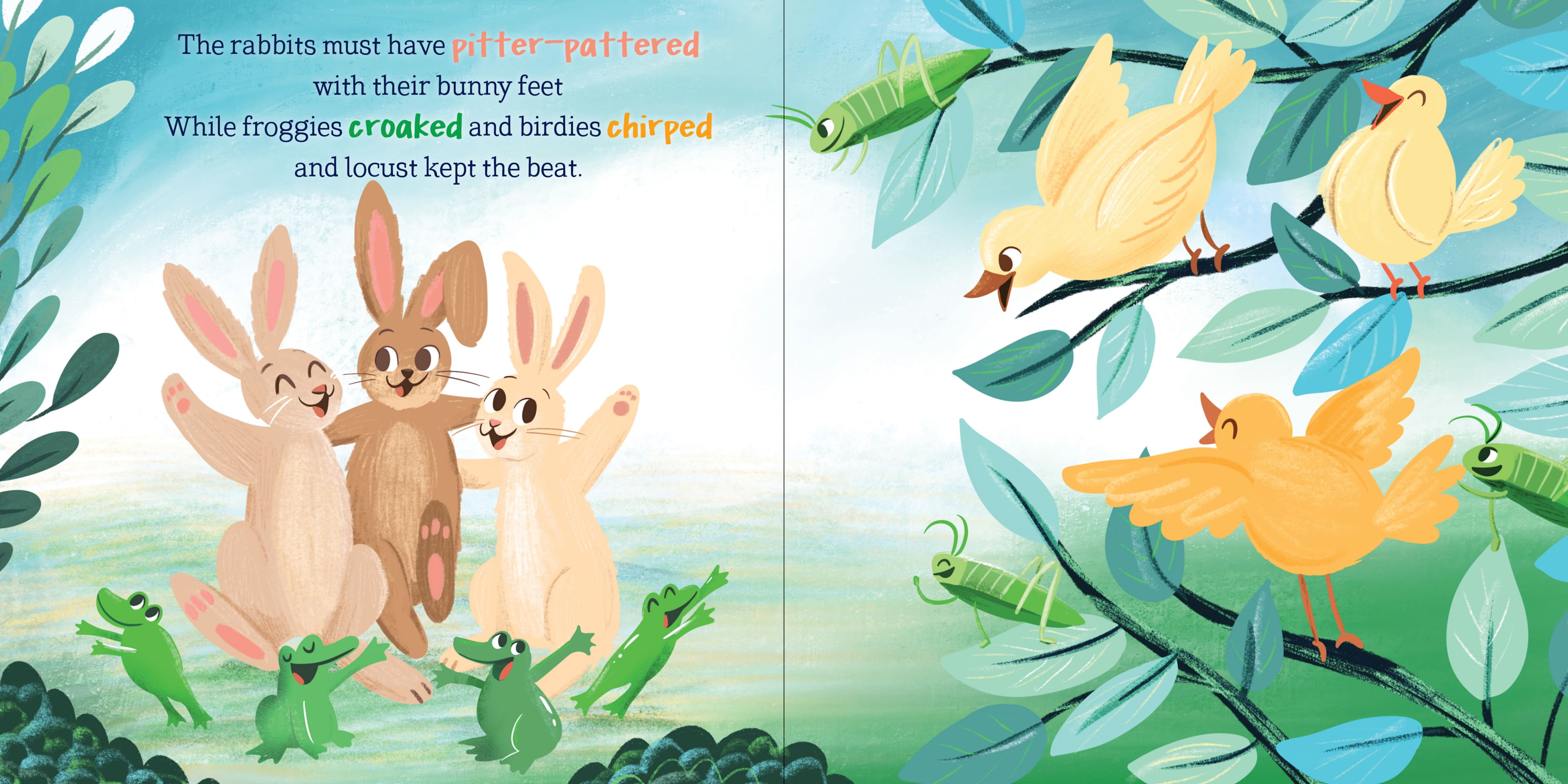 slide 6 of 7 for The Quiet/Crazy Easter Day (padded)