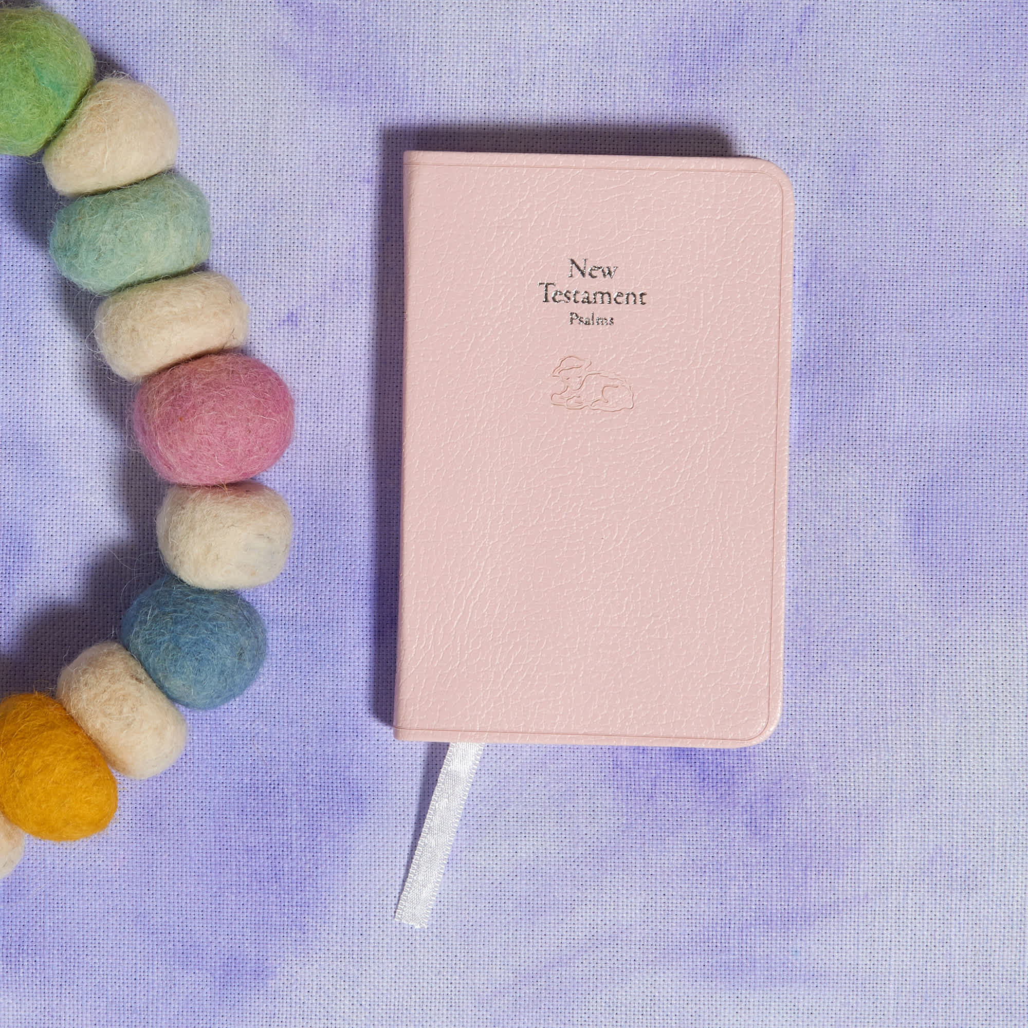 slide 5 of 9 for KJV Baby's New Testament, Pink Imitation Leather