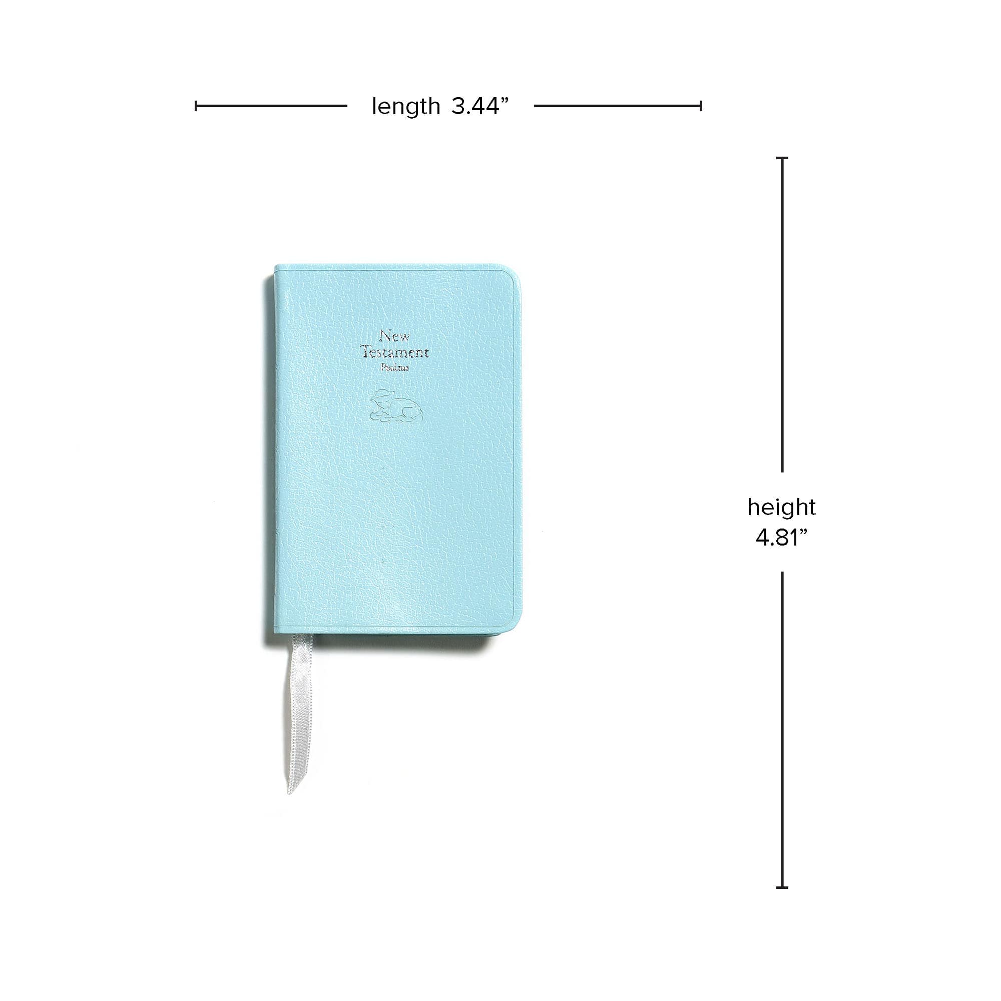 slide 9 of 10 for KJV Baby's New Testament, Blue Imitation Leather