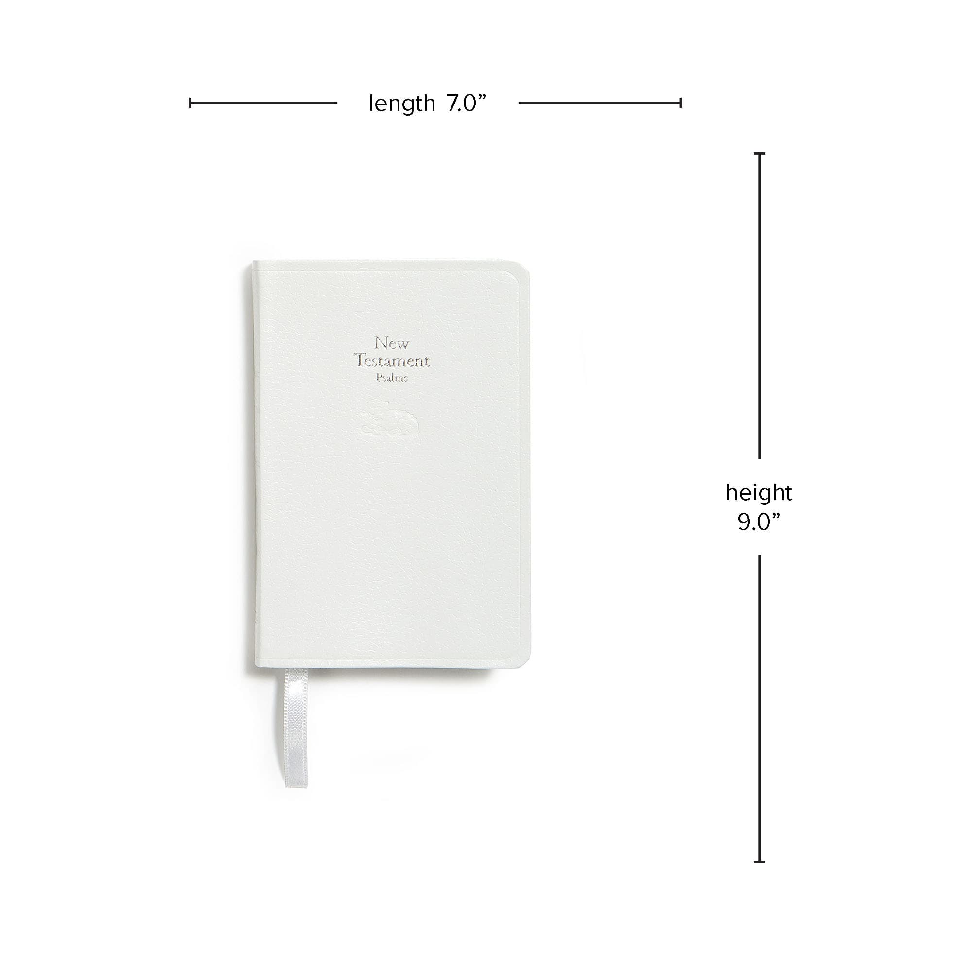 slide 9 of 10 for KJV Baby's New Testament, White Imitation Leather