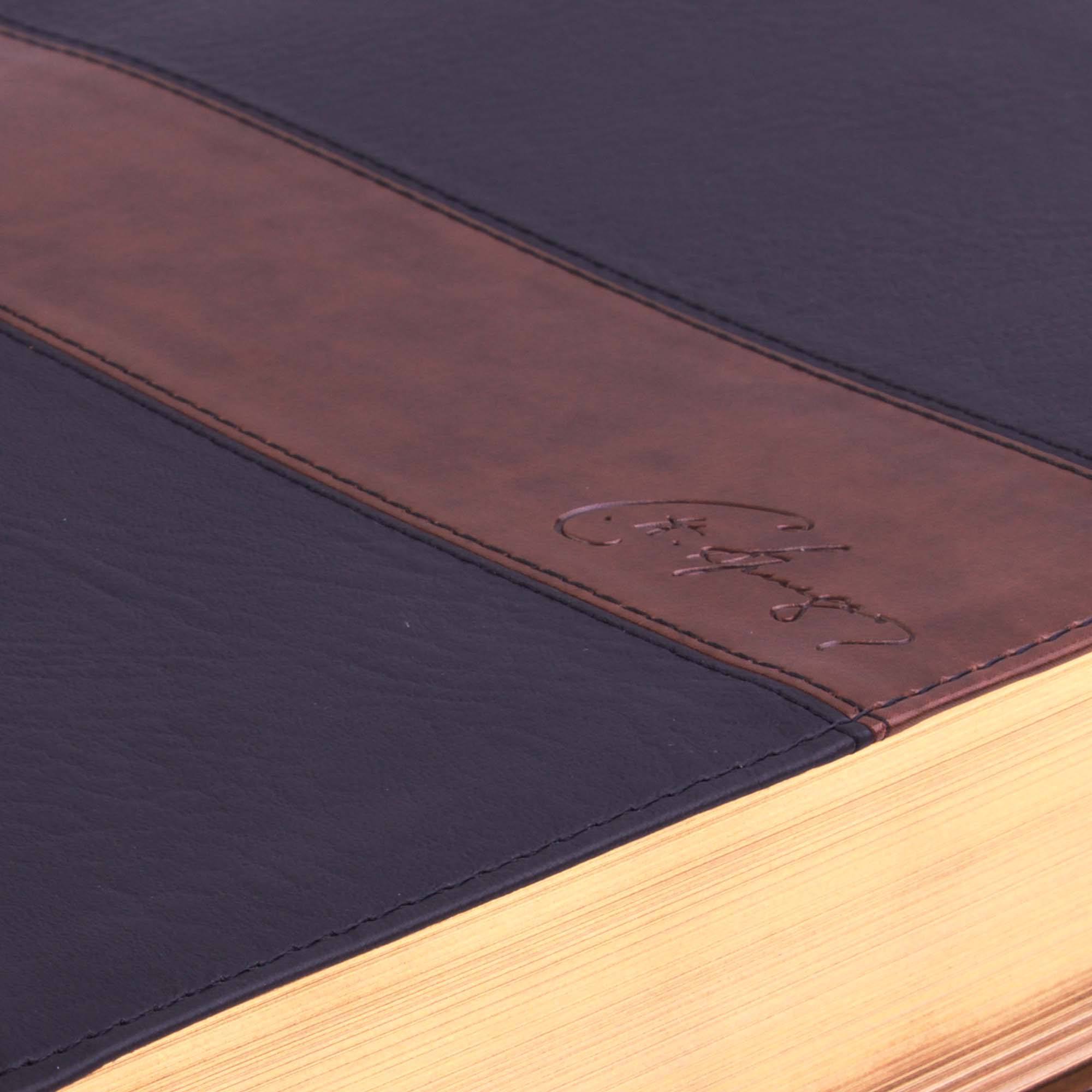 slide 9 of 10 for CSB Spurgeon Study Bible, Black/Brown LeatherTouch