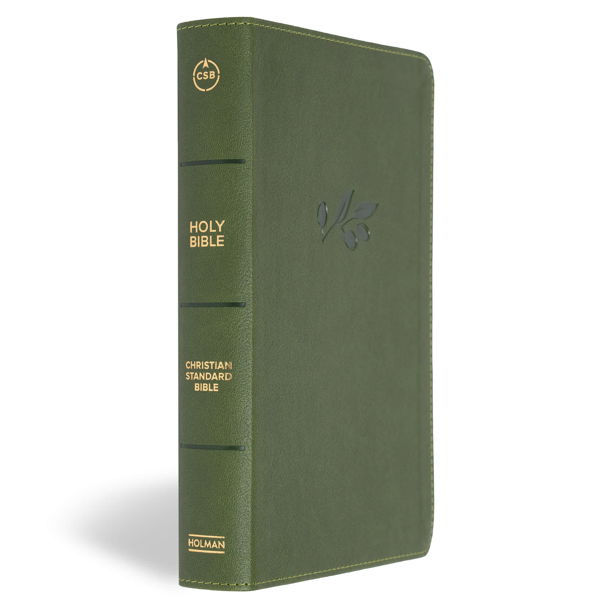 slide 3 of 12 for CSB Large Print Personal Size Reference Bible, Digital Study Edition, Olive LeatherTouch, Indexed