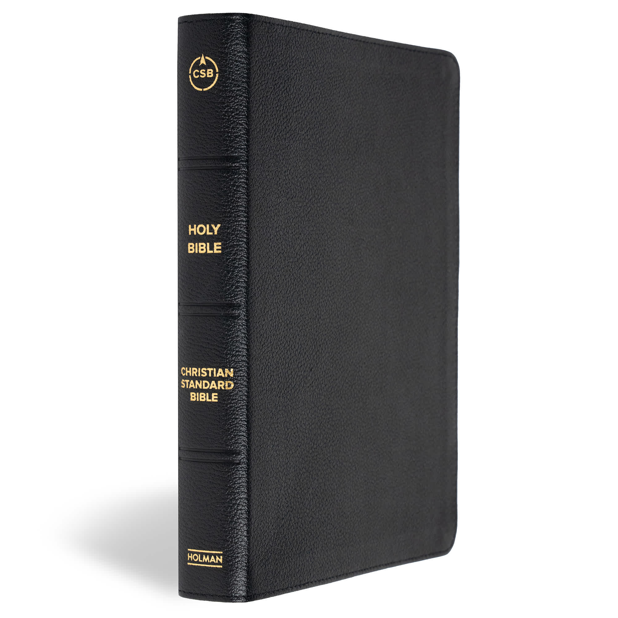 slide 3 of 11 for CSB Men of Character Bible, Revised and Updated, Black Genuine Leather, Indexed