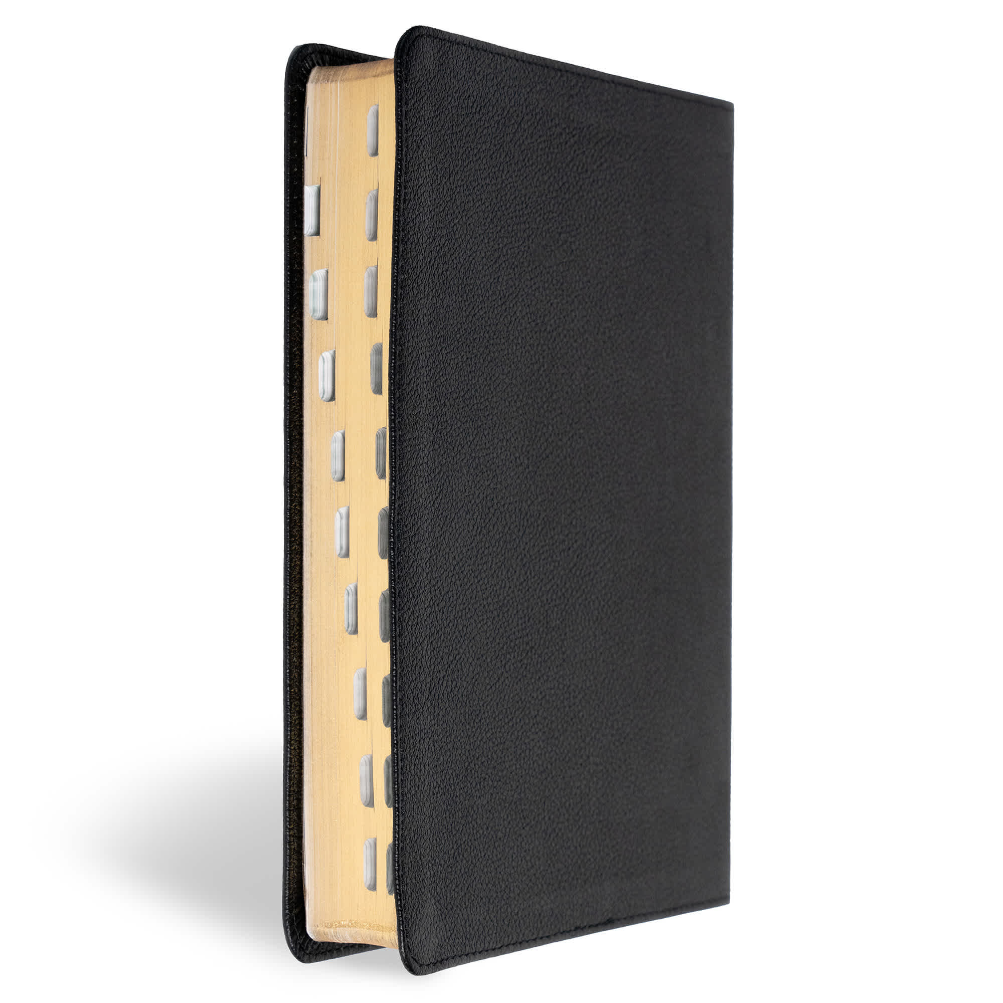 slide 4 of 11 for CSB Men of Character Bible, Revised and Updated, Black Genuine Leather, Indexed