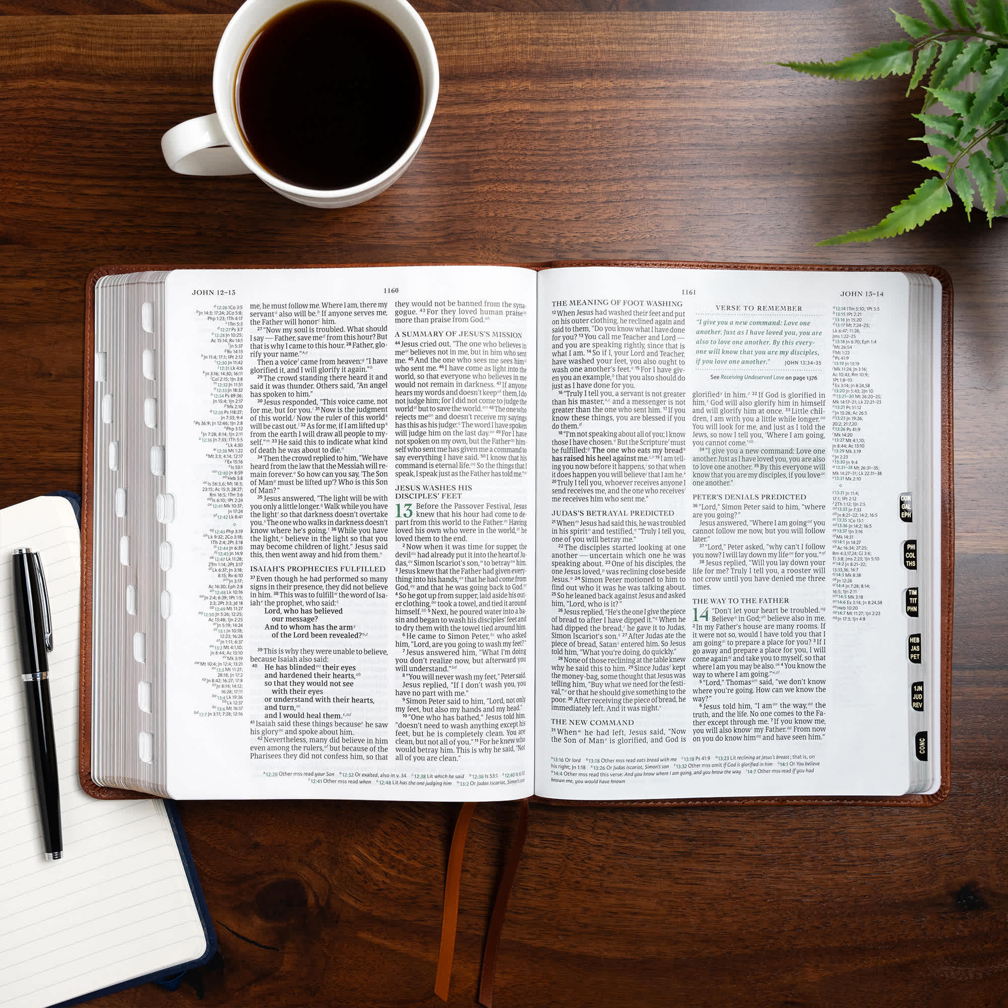 slide 5 of 11 for CSB Men of Character Bible, Revised and Updated, Brown LeatherTouch, Indexed