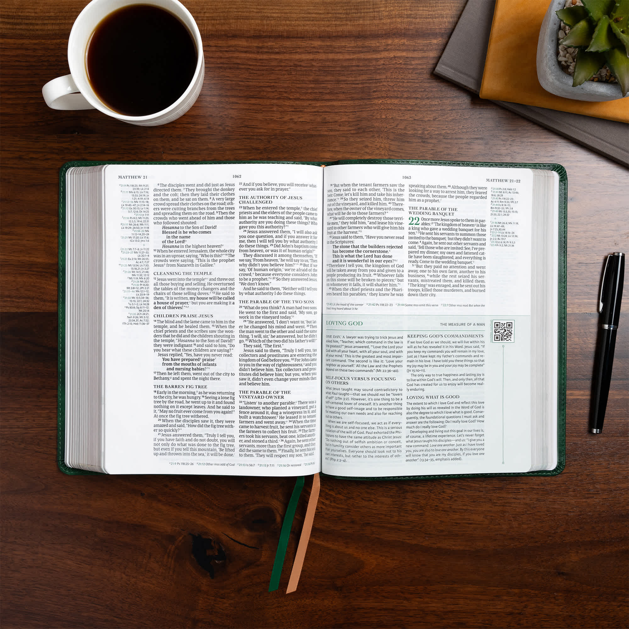 slide 5 of 11 for CSB Men of Character Bible, Revised and Updated, Forest LeatherTouch