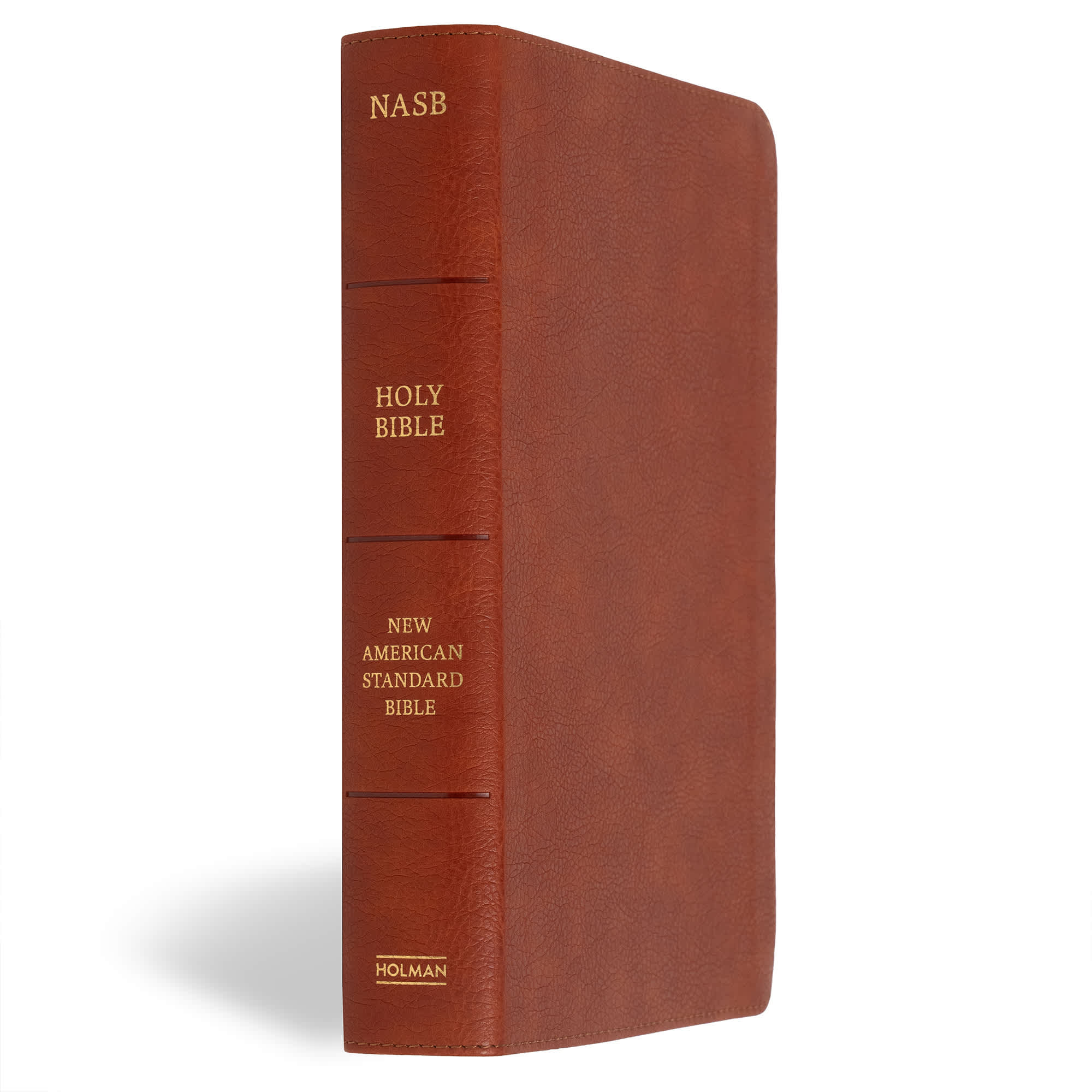 slide 3 of 11 for NASB Single-Column Personal Size Bible, Burnt Sienna LeatherTouch