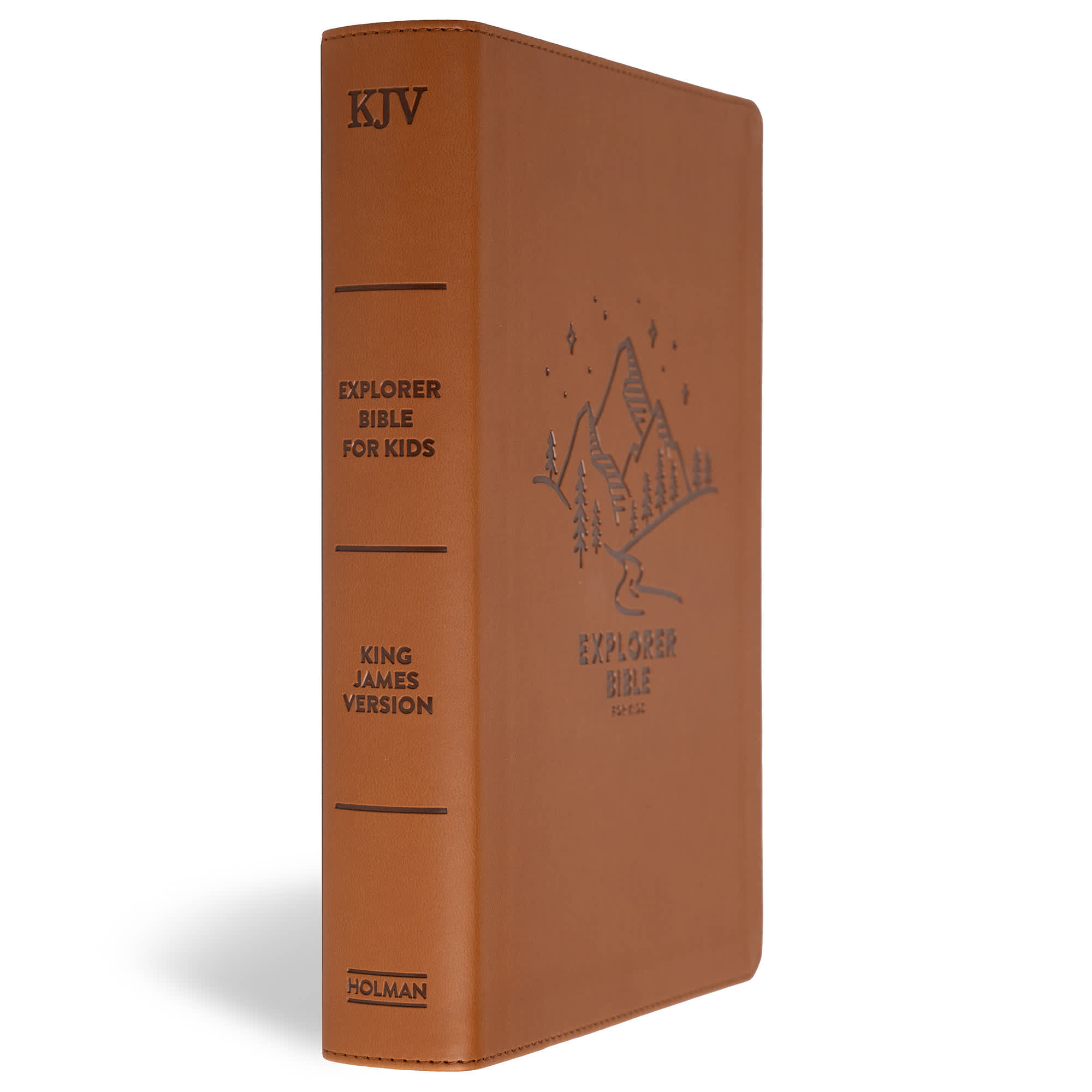 slide 3 of 13 for KJV Explorer Bible for Kids, Brown LeatherTouch