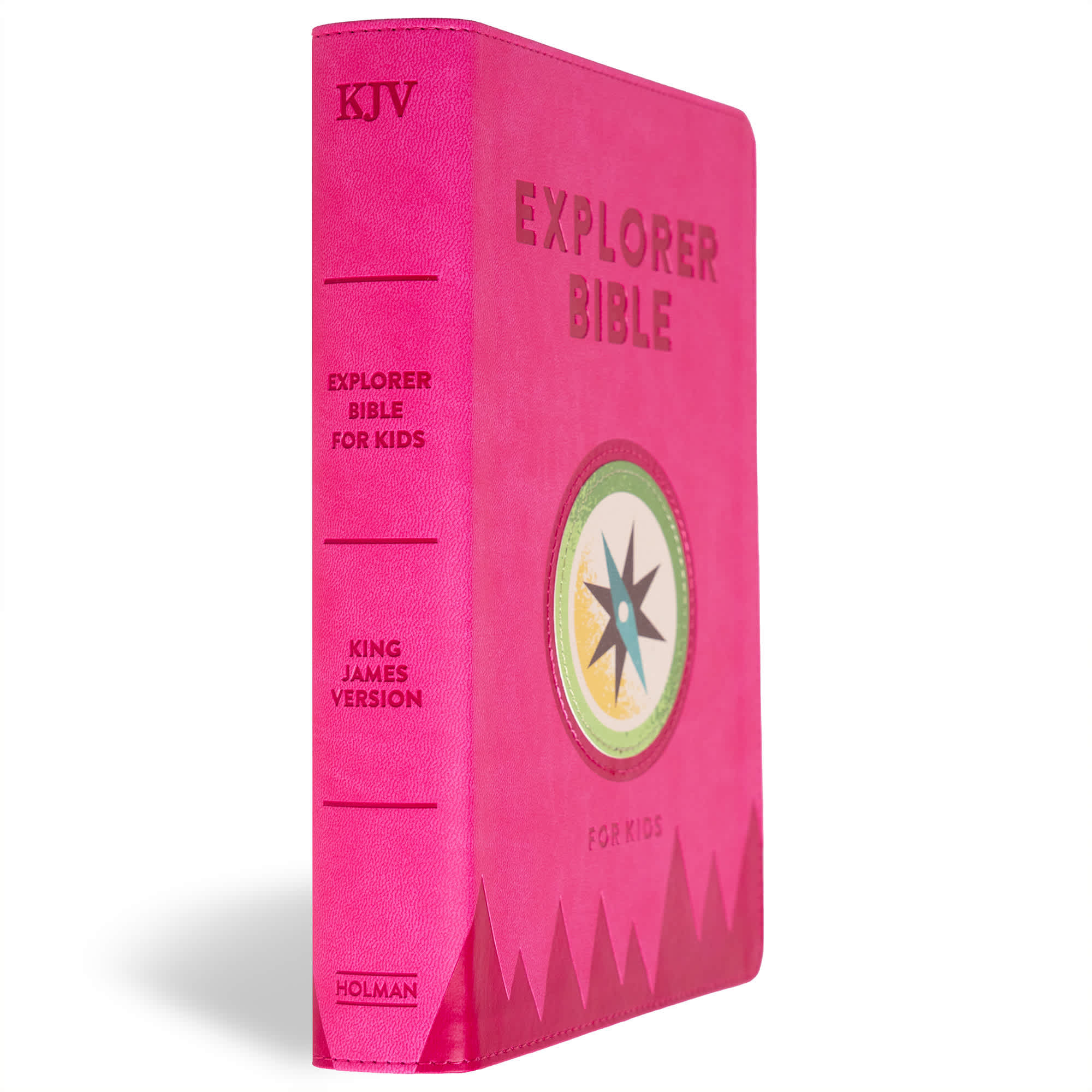 slide 3 of 13 for KJV Explorer Bible for Kids, Bubble Gum LeatherTouch, Indexed