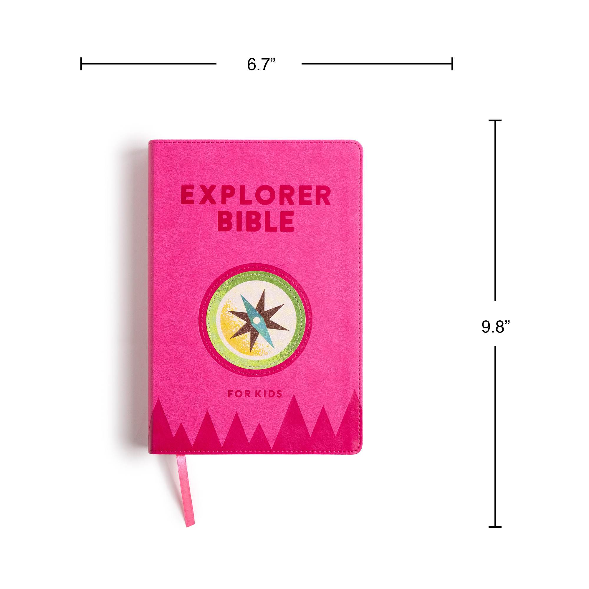 slide 9 of 13 for KJV Explorer Bible for Kids, Bubble Gum LeatherTouch, Indexed