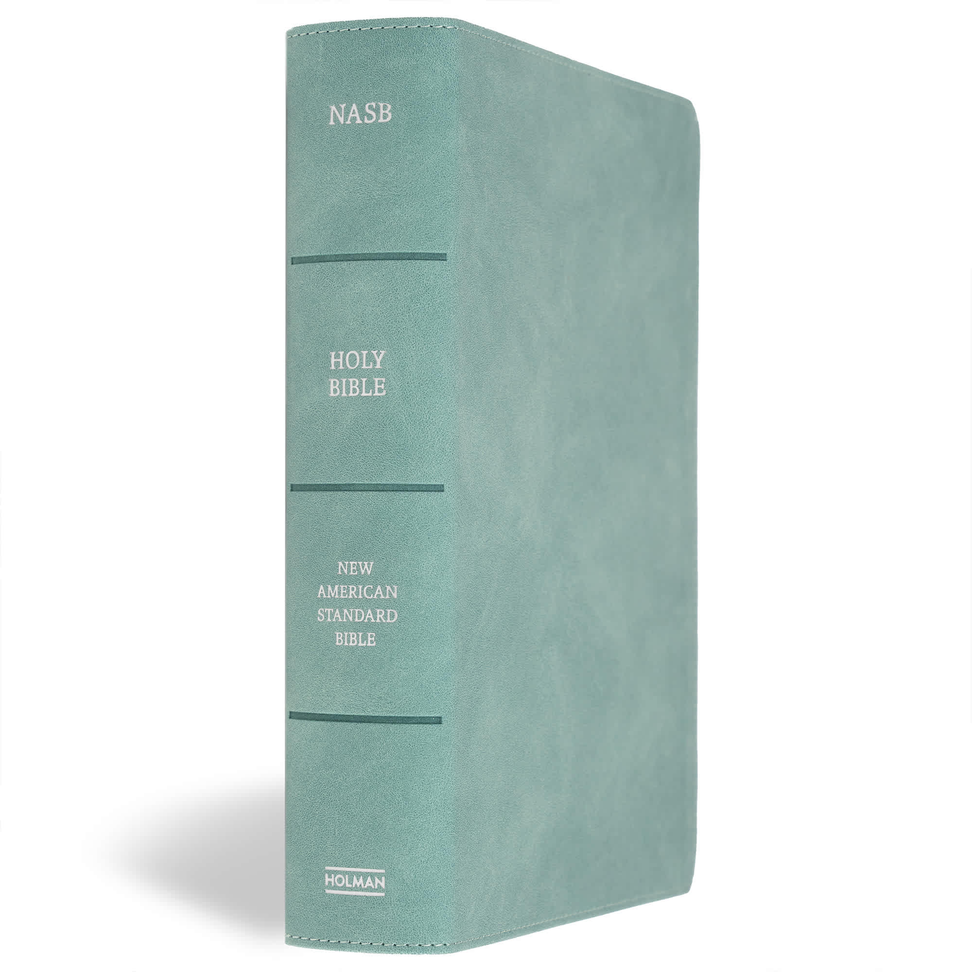slide 3 of 11 for NASB Notetaking Bible, Large Print Edition, Earthen Teal SuedeSoft LeatherTouch