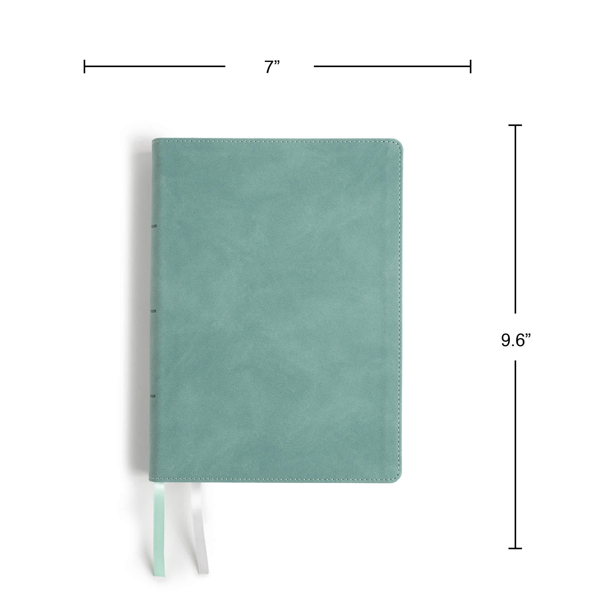 slide 9 of 11 for NASB Notetaking Bible, Large Print Edition, Earthen Teal SuedeSoft LeatherTouch