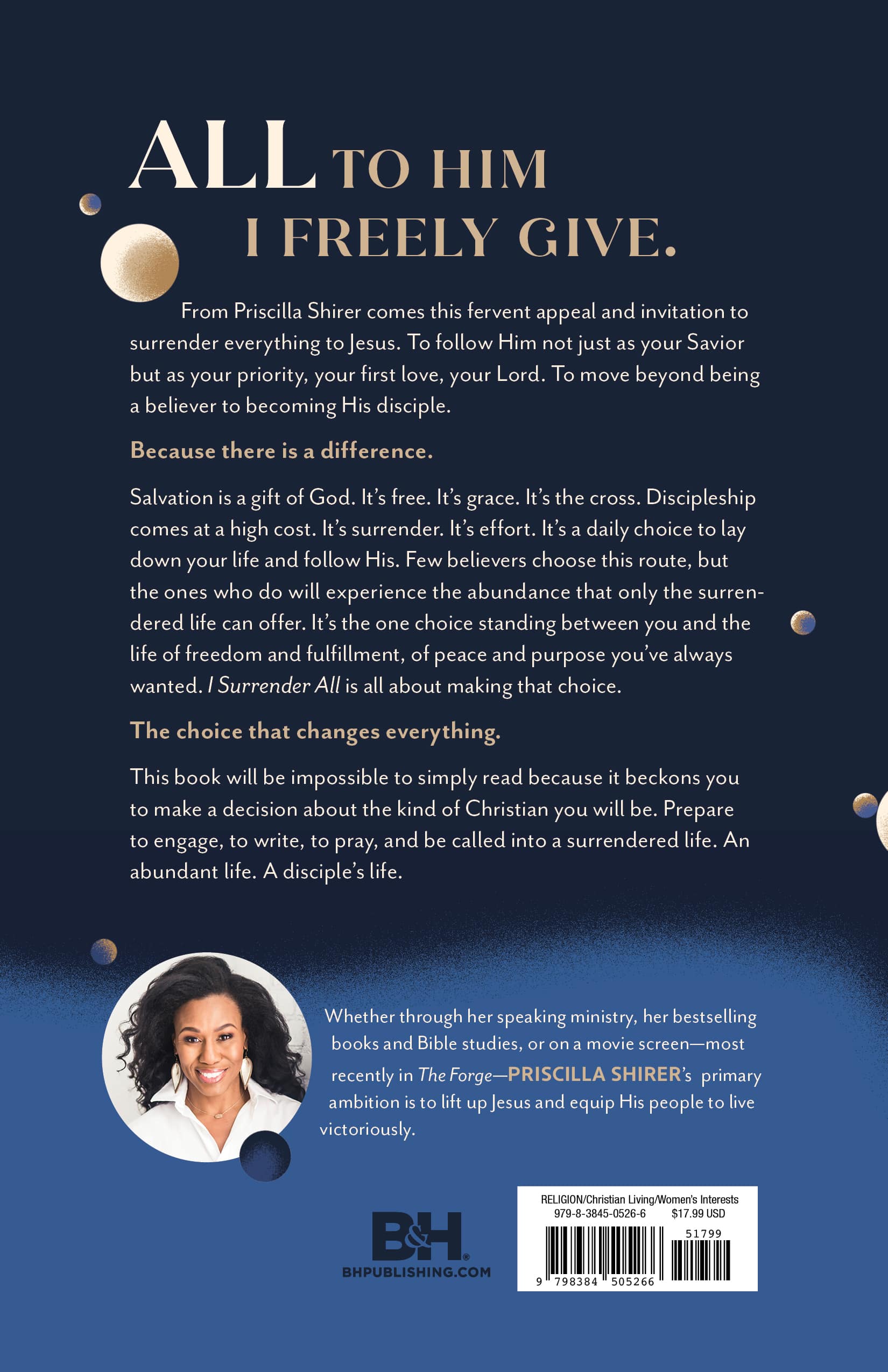 slide 2 of 2 for I Surrender All