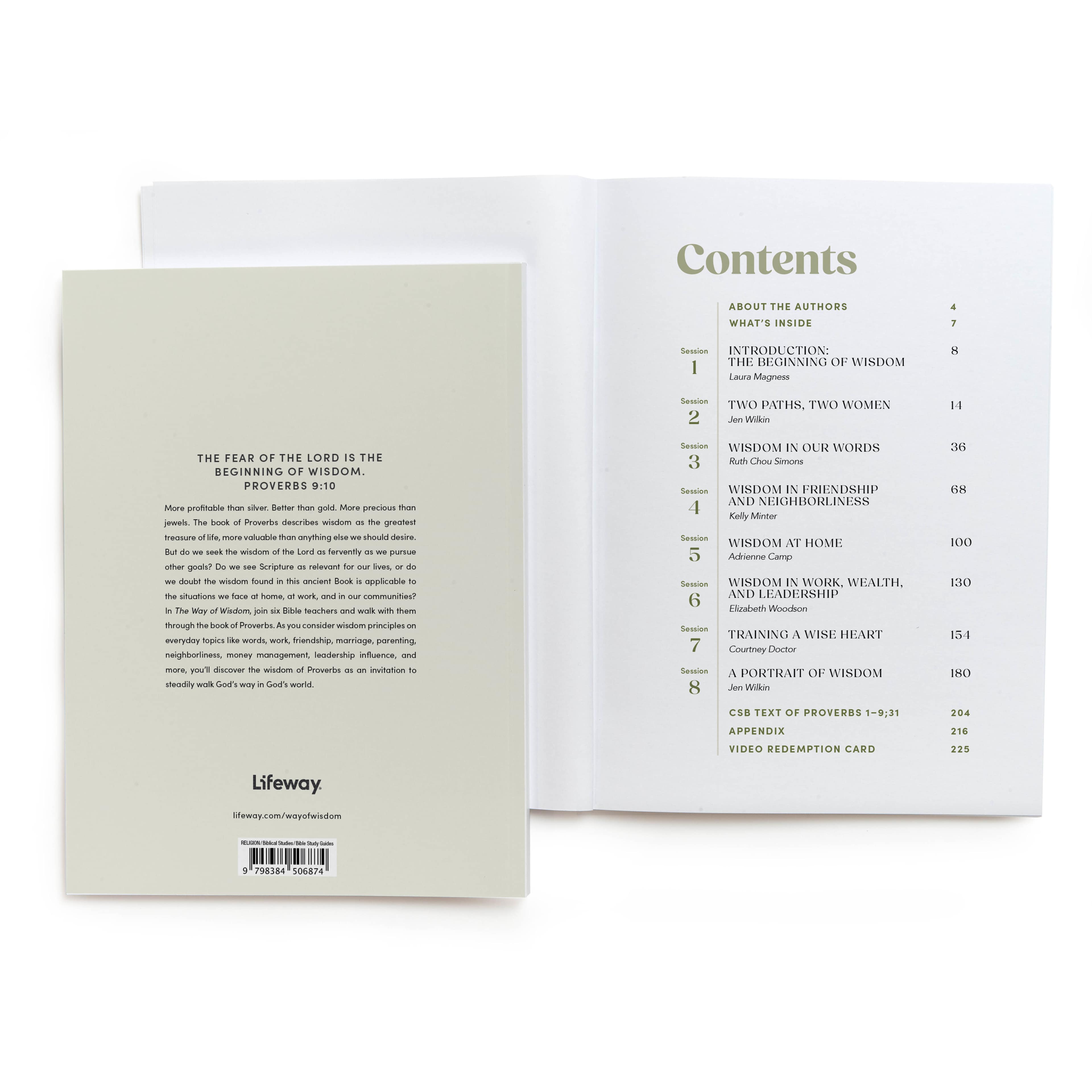 slide 3 of 6 for The Way of Wisdom - Bible Study Book with Video Access